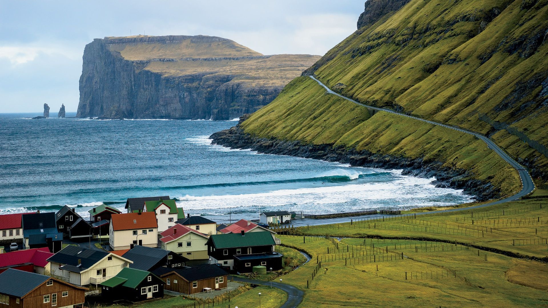 Faroe Islands, Full HD, Stunning views, Digital photography, 1920x1080 Full HD Desktop