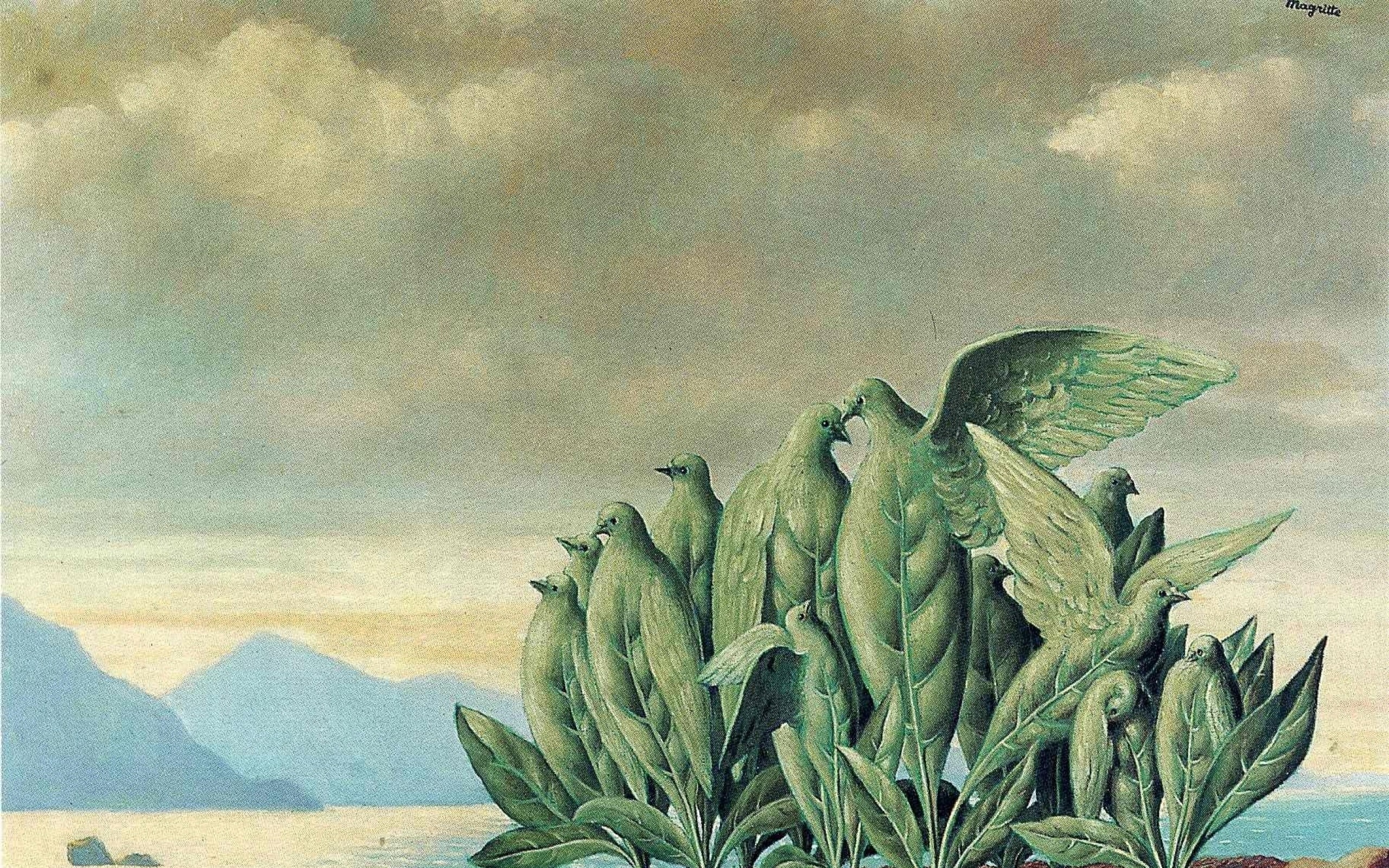 The Treasure Island, Magritte Wallpaper, 2560x1600 HD Desktop