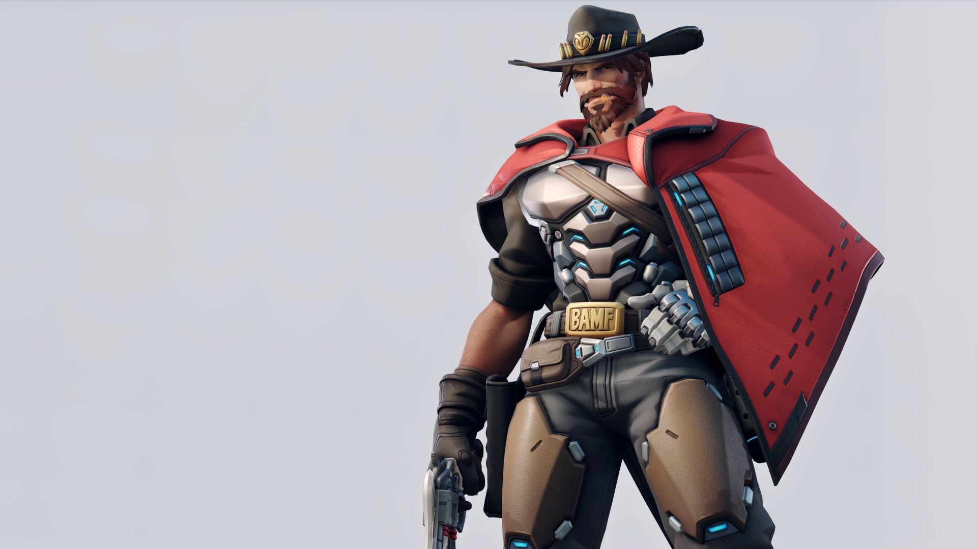 Author McCree, Overwatch Blizzard, Heroic backstory, Creative development, 1920x1080 Full HD Desktop