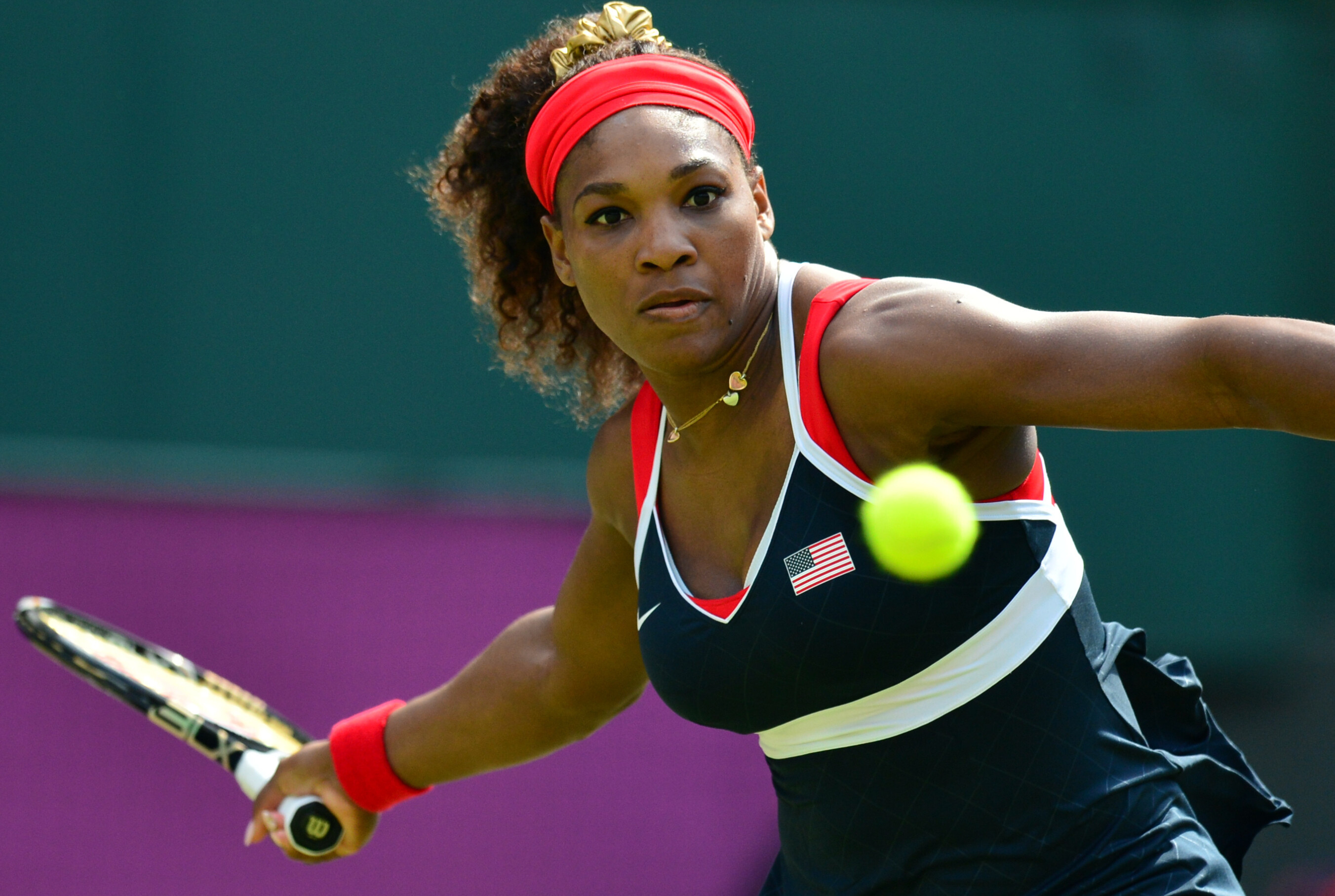 London Olympics 2012, Serena Williams Wallpaper, 2710x1820 HD Desktop