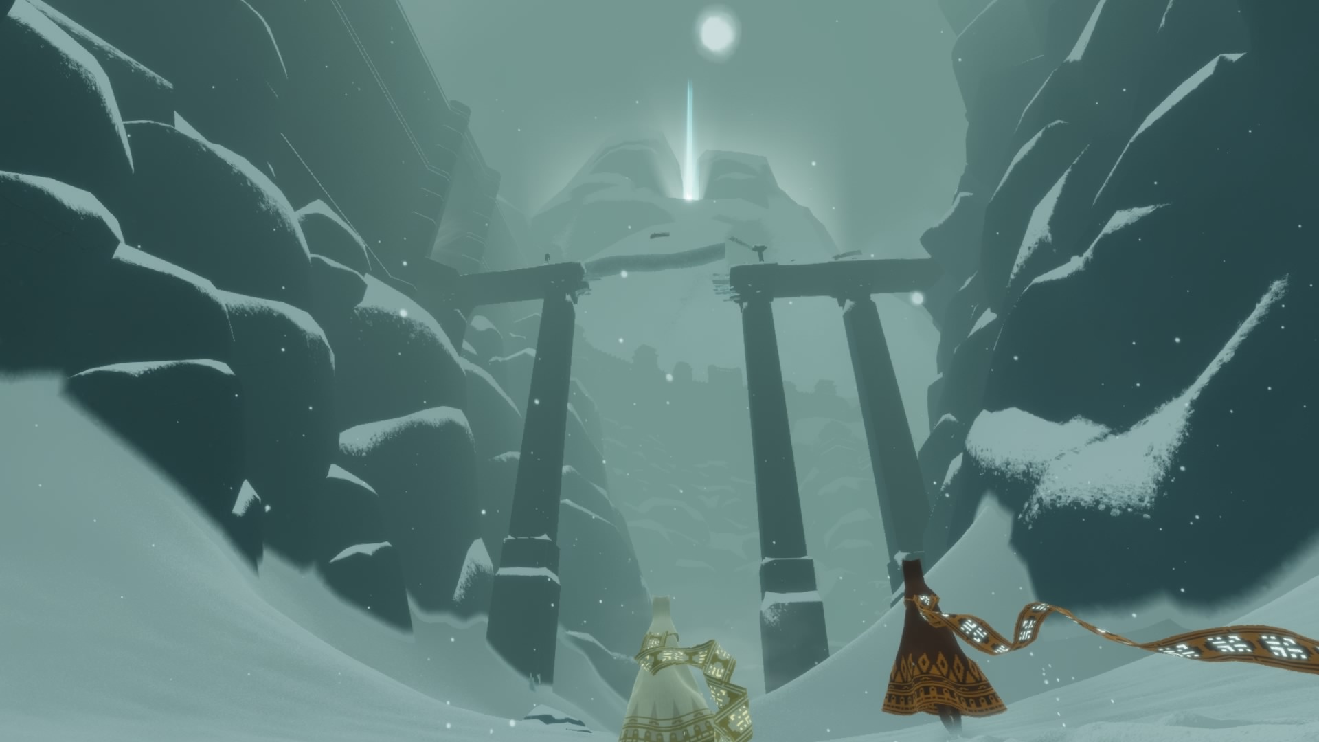 Snow, Journey (Game) Wallpaper, 1920x1080 Full HD Desktop