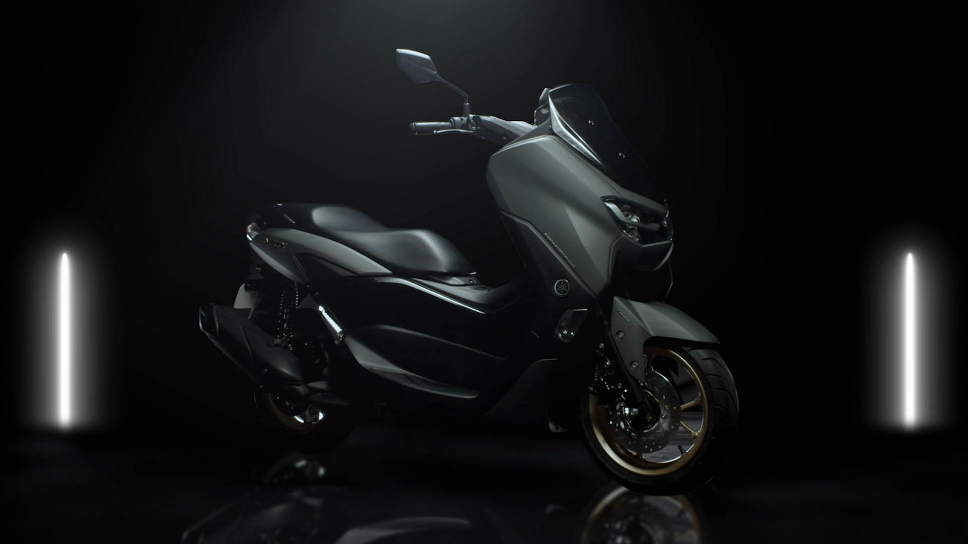 Yamaha NMax 150, Stylish scooter, Wallpaper collection, Customization options, 1920x1080 Full HD Desktop