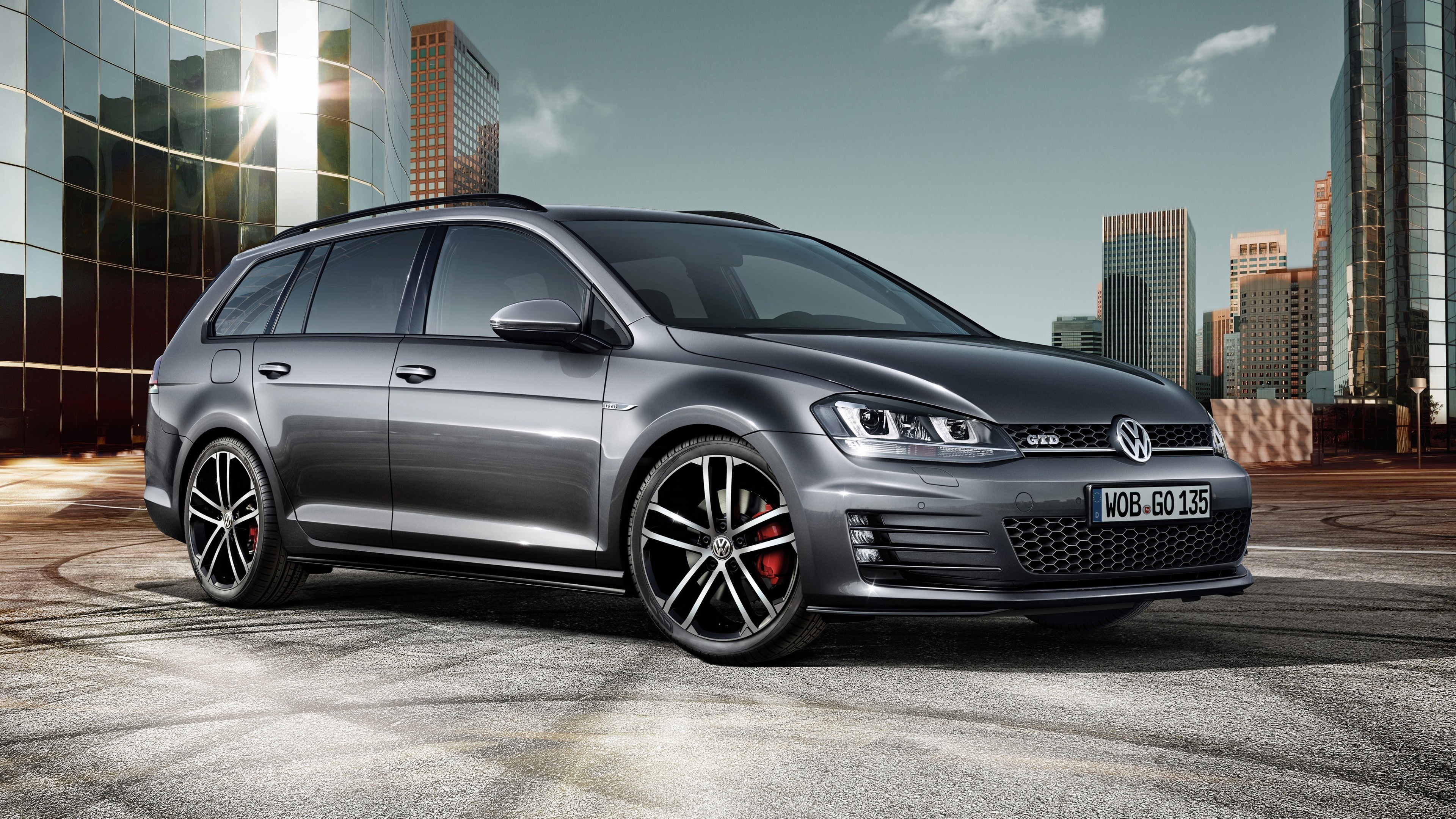 GTD Variant SW, Volkswagen Golf Wallpaper, 3840x2160 4K Desktop