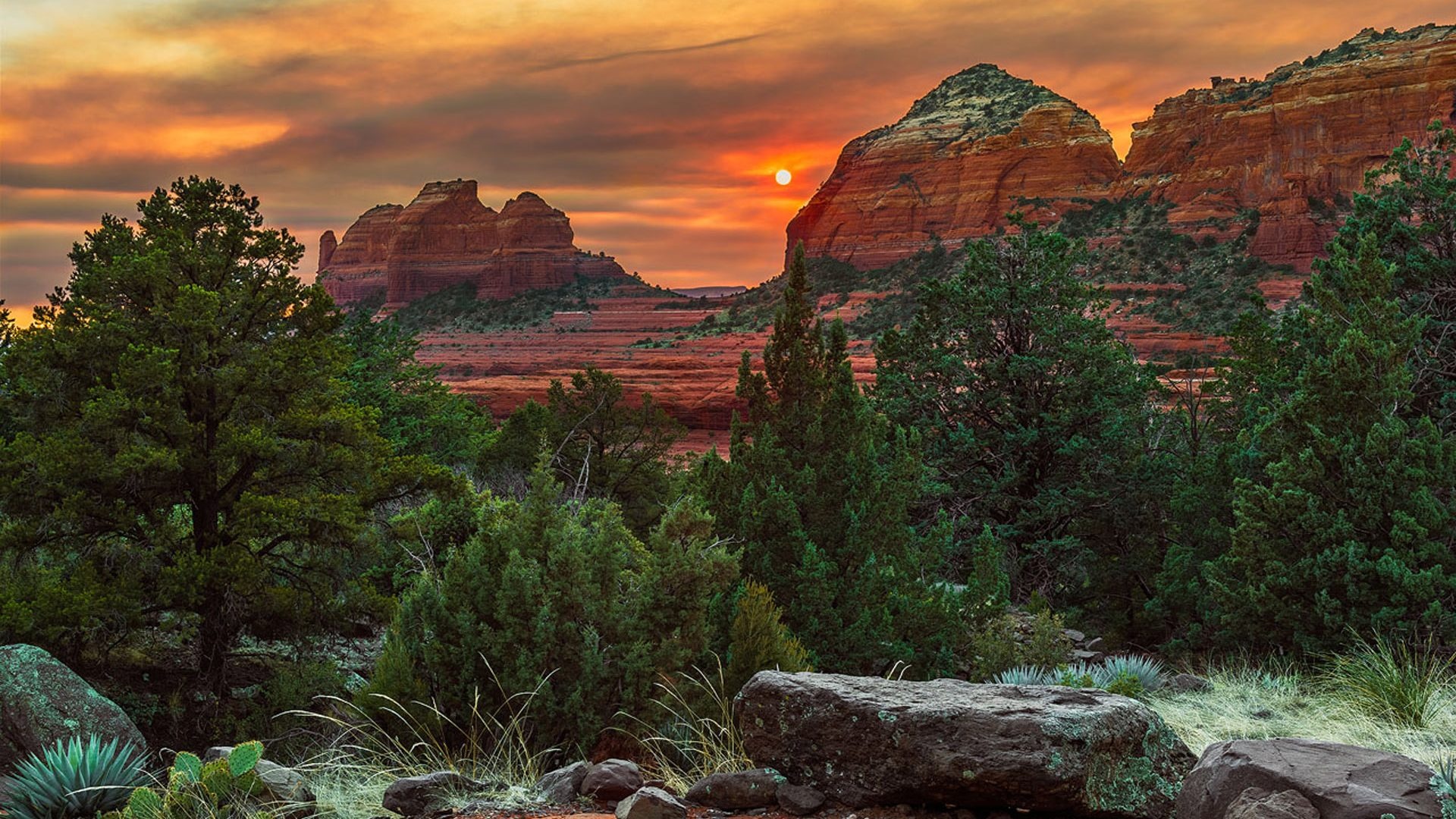 Red Rock State Park, USA Wallpaper, 1920x1080 Full HD Desktop