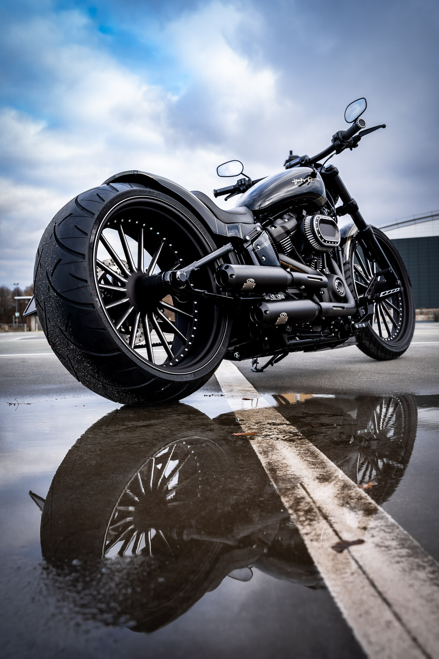 FXSB Softail, Harley-Davidson Wallpaper, 1460x2180 HD Phone