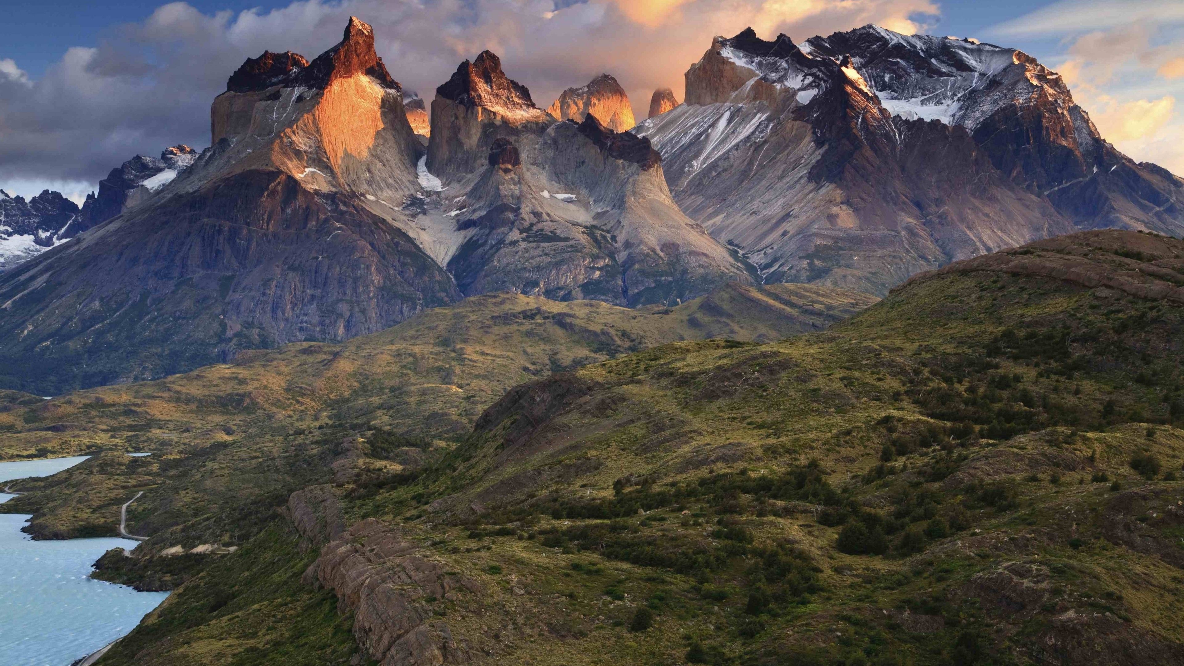 Torres del Paine National Park, Wallpapers, Backgrounds, 3840x2160 4K Desktop