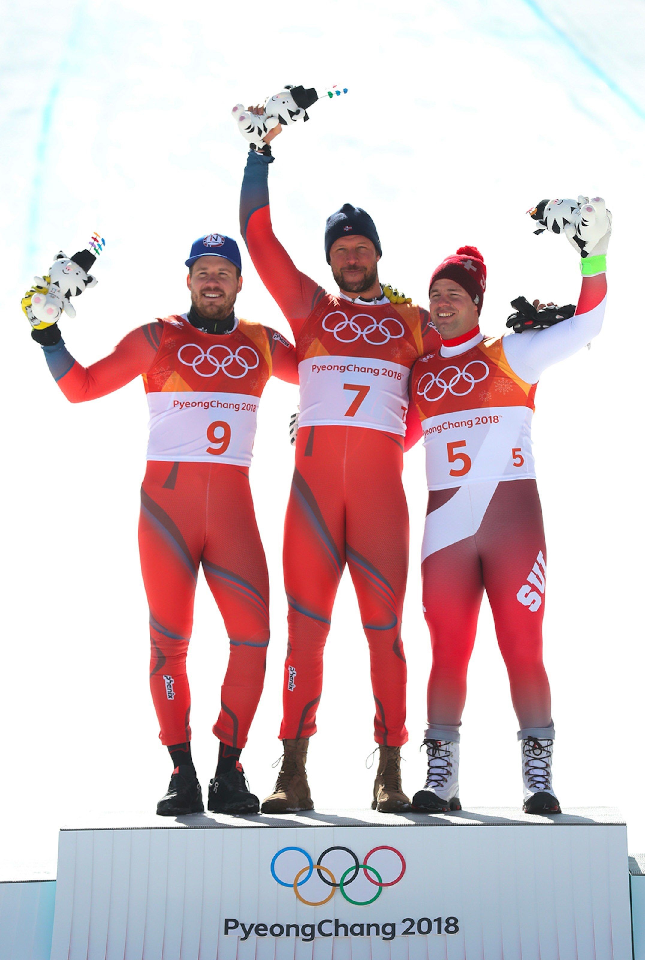 Aksel Lund Svindal and Kjetil Jansrud, Beat Feuz Wallpaper, 2160x3200 HD Phone