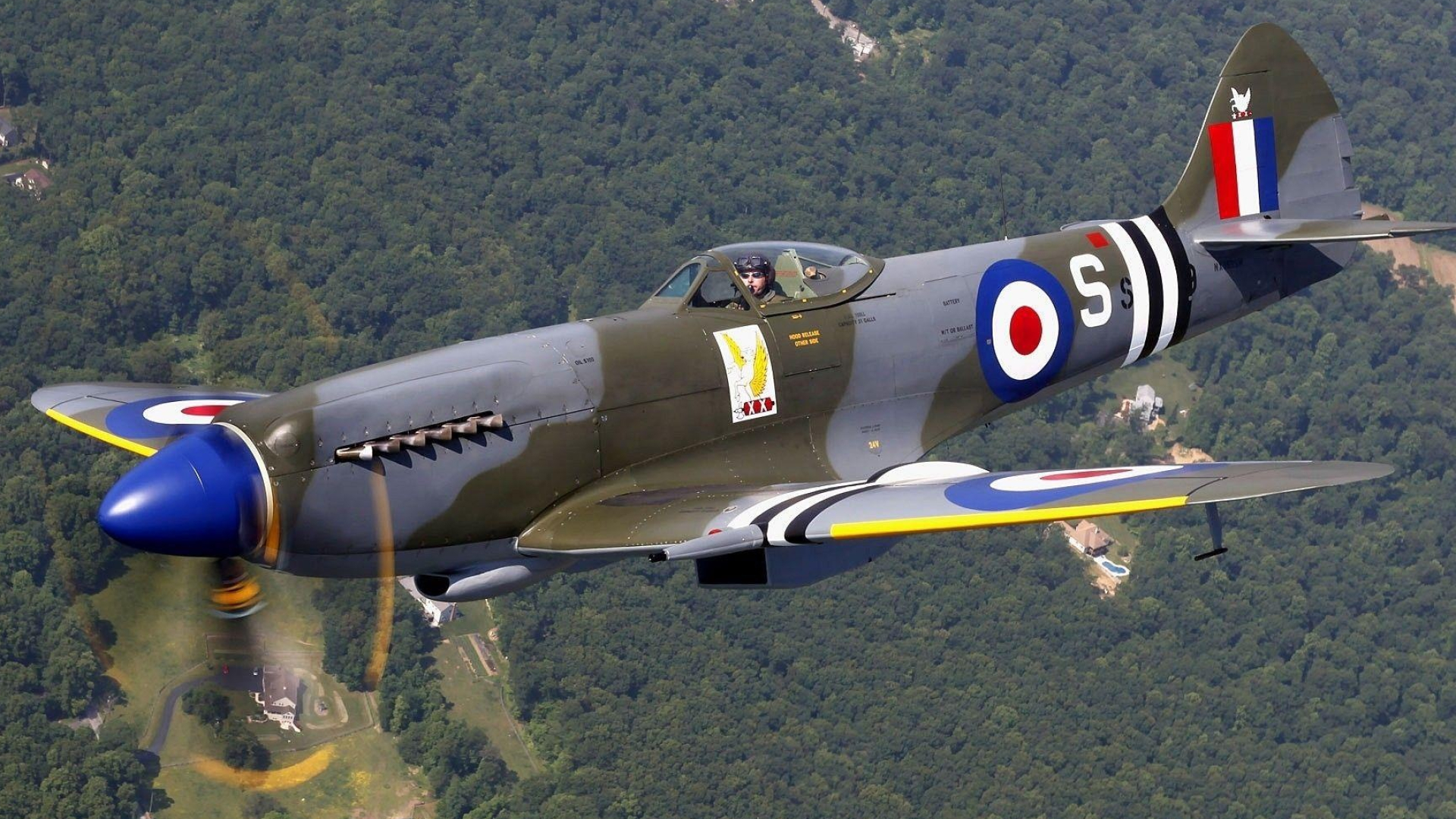 Supermarine Spitfire Wallpapers 1920x1080