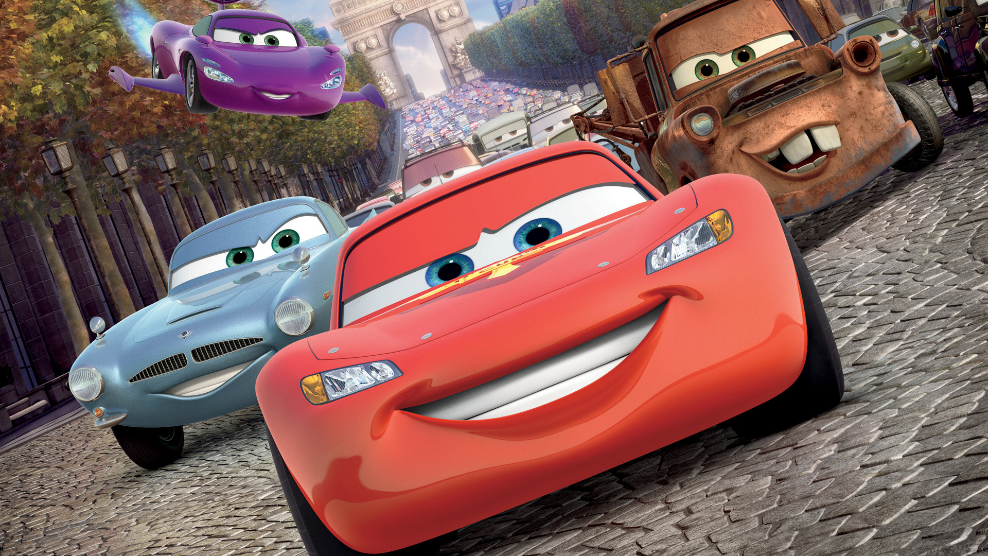 Cars 2, McQueen (Cars) Wallpaper, 1920x1080 Full HD Desktop