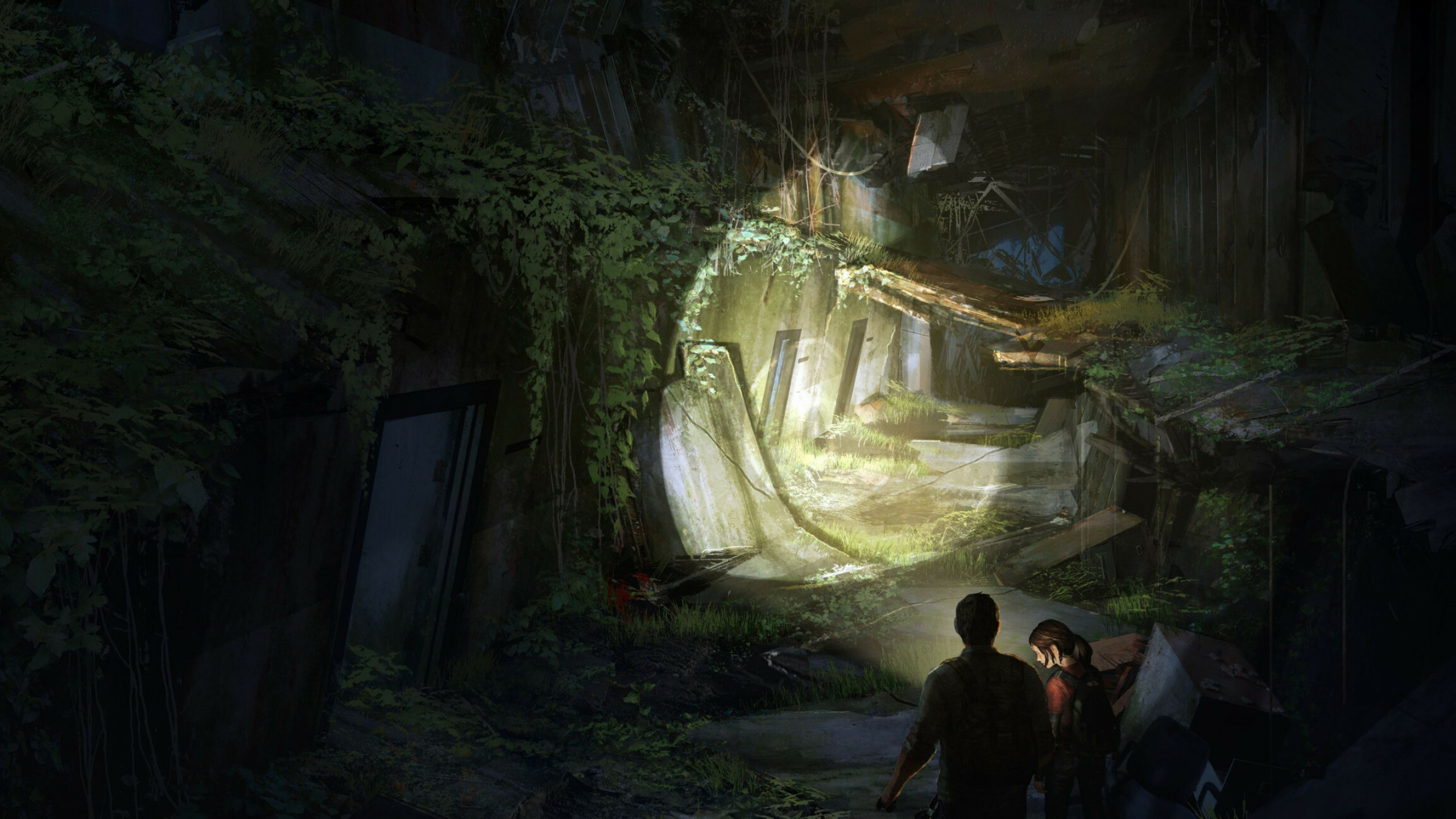 The Last of Us, Ellie and Joel's bond, Emotional connection, Survival instincts, 2560x1440 HD Desktop