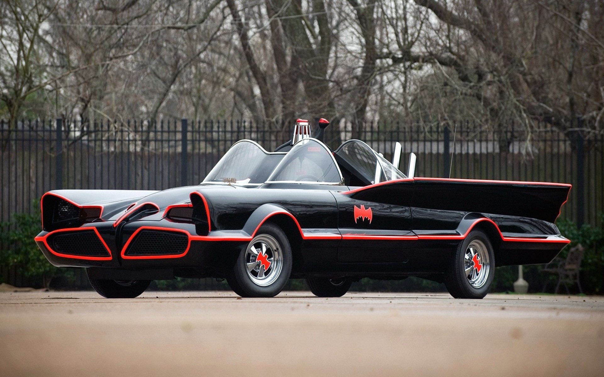 Classic Batmobile TV show wallpaper, Retro superhero vehicle, Nostalgic design, Vintage Batman, 1920x1200 HD Desktop