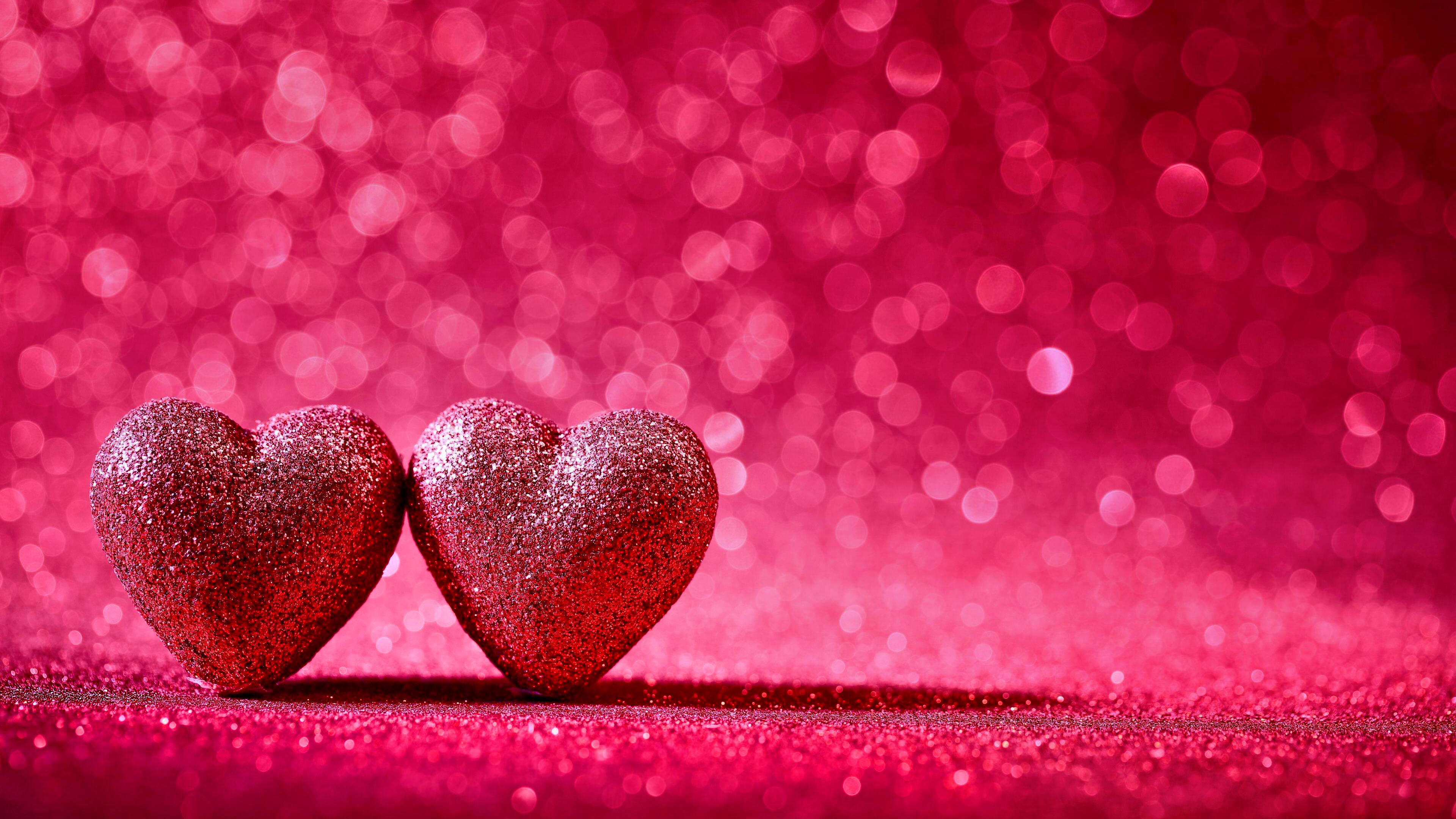 Hearts, Valentine's Day Wallpaper, 3840x2160 4K Desktop