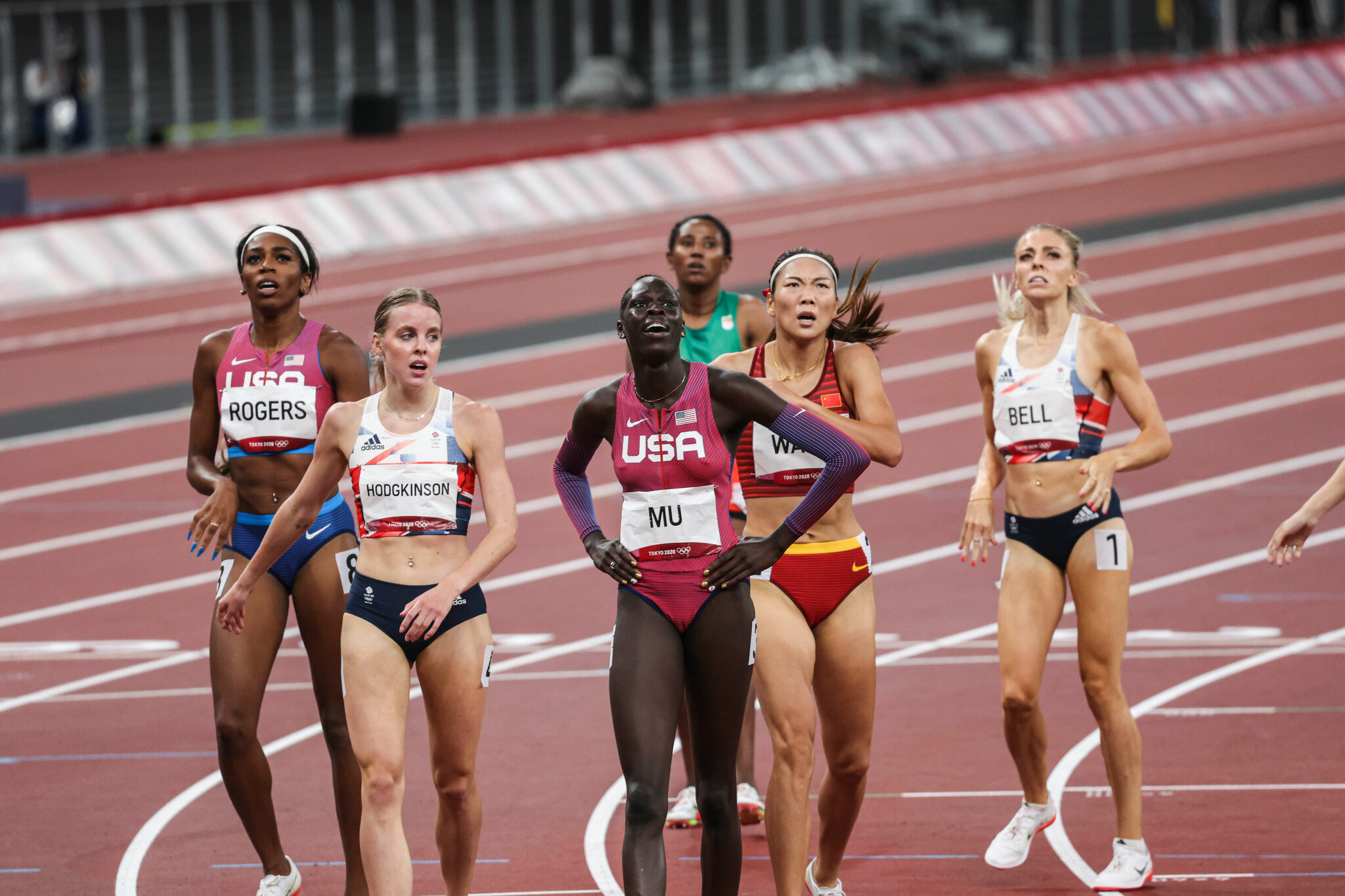 Raevyn Rogers, Athing Mu, Dominant 800m win, New York Times coverage, 2050x1370 HD Desktop