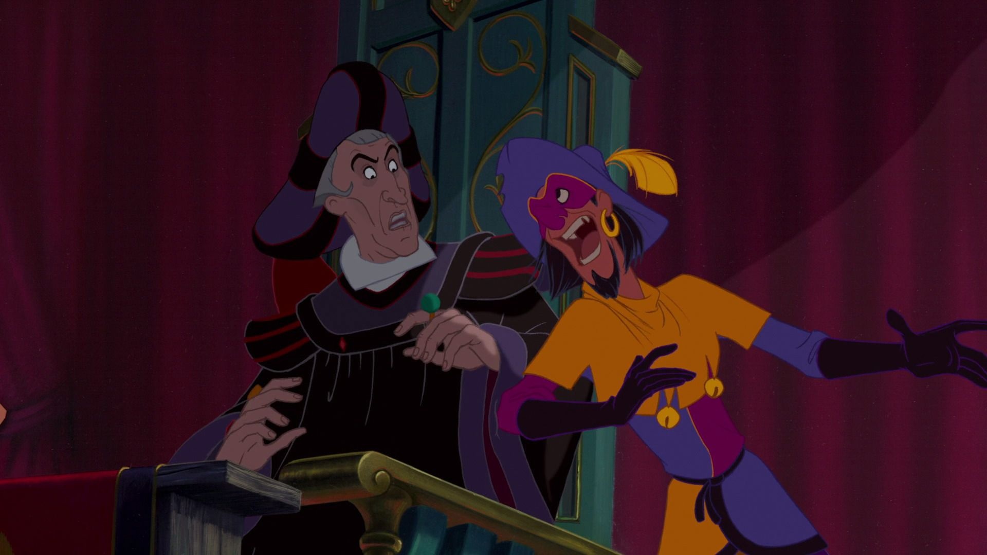 Clopin and Frollo, The Hunchback of Notre Dame (1996) Wallpaper, 1920x1080 Full HD Desktop