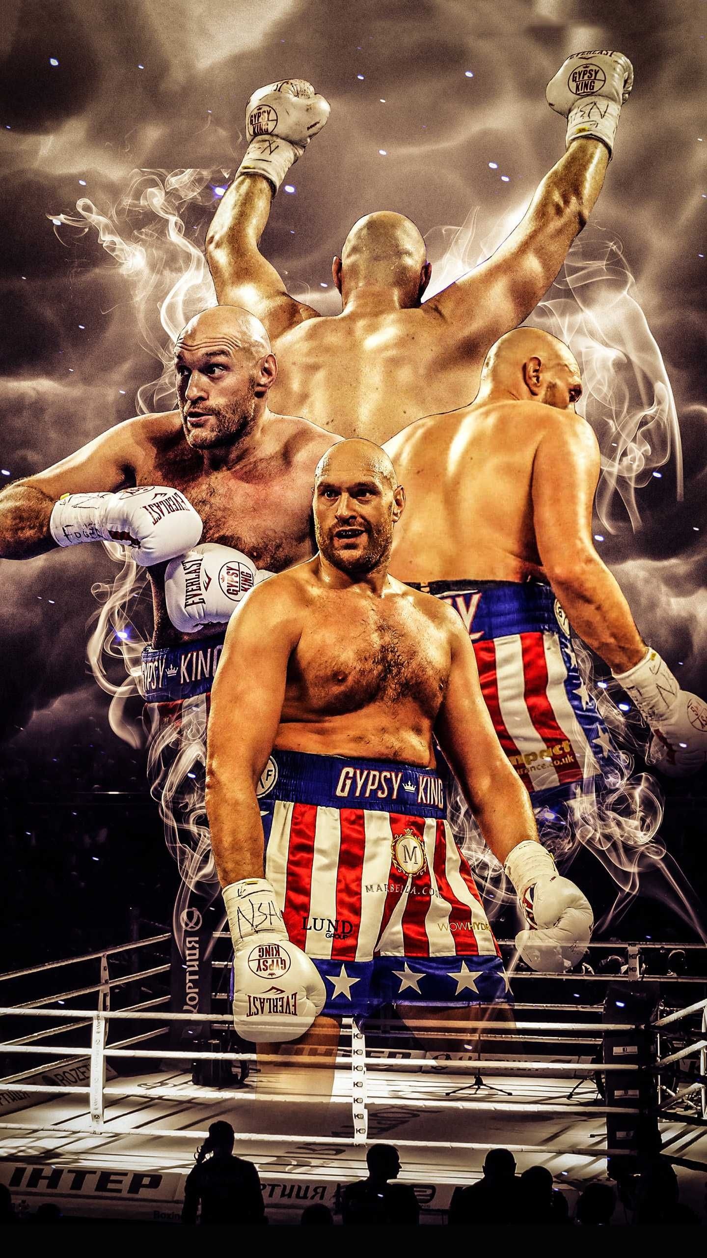 Tyson Fury, Wallpaper collection, Heavyweight champion, 1440x2560 HD Phone