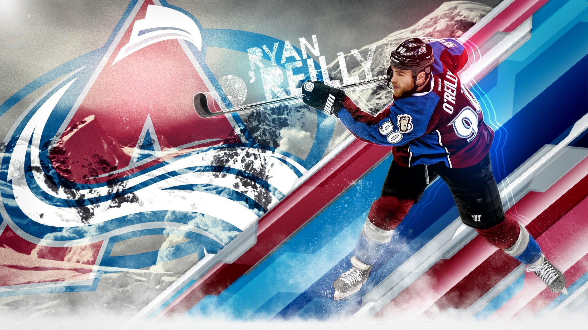 Ryan O'Reilly, Colorado Avalanche Wallpaper, 1920x1080 Full HD Desktop