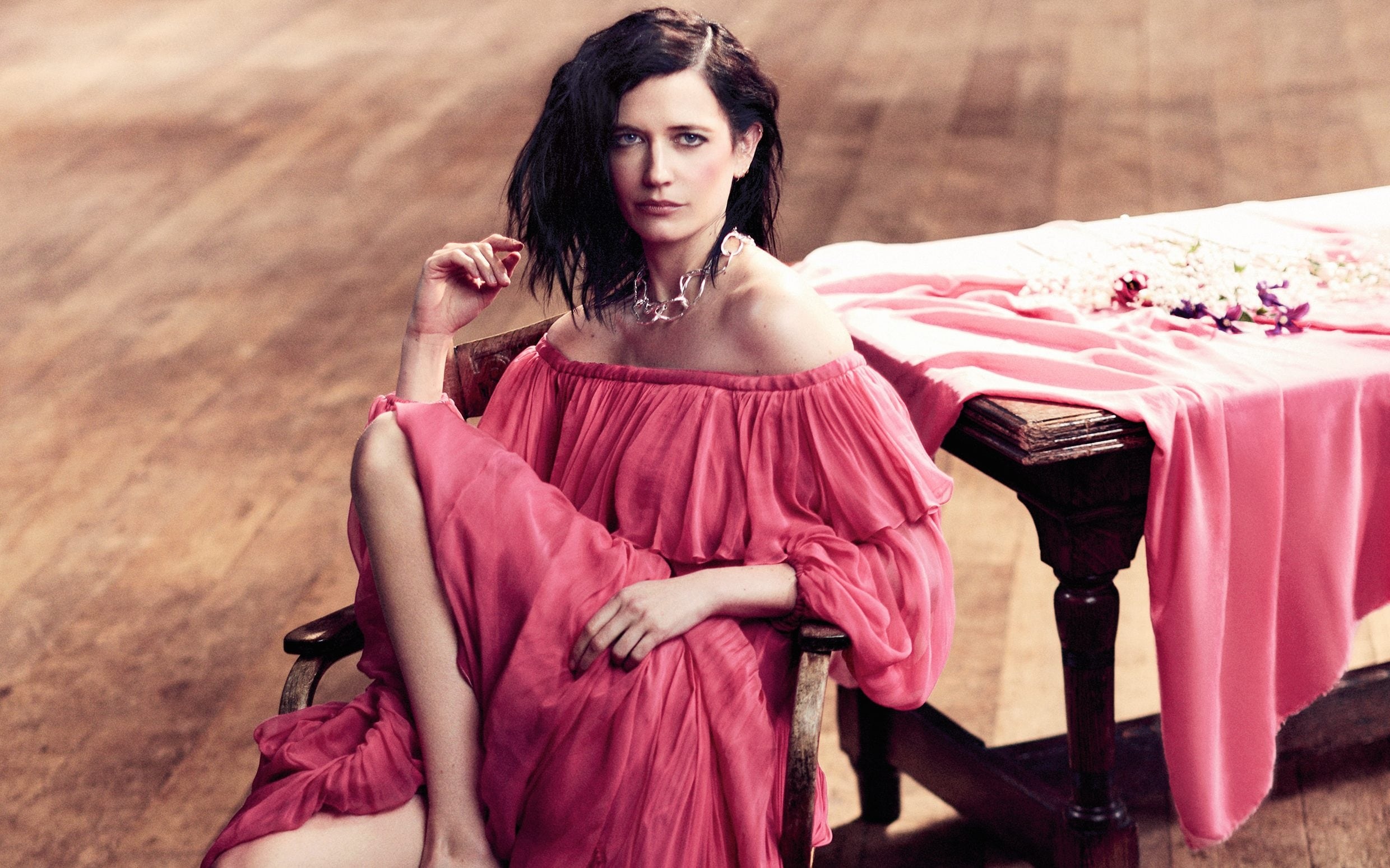 Eva Green in magazine, Editorial beauty, Striking visuals, Radiant personality, 2480x1550 HD Desktop