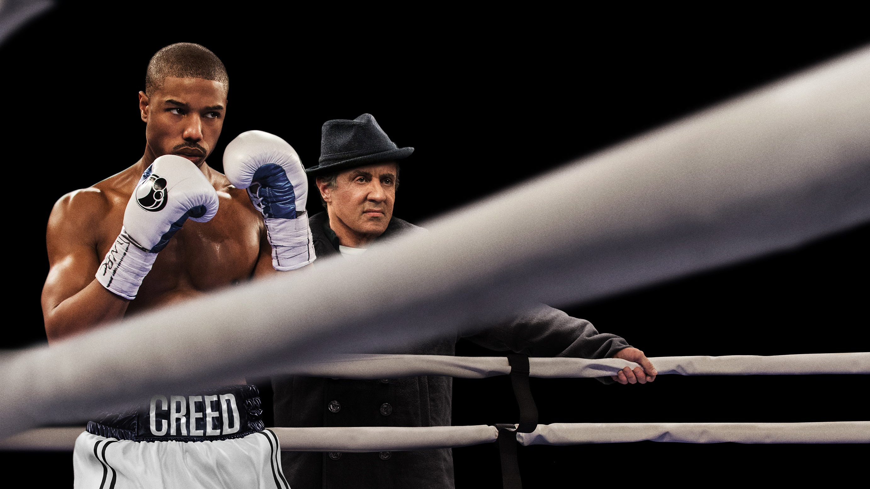 Creed, Michael B. Jordan and Sylvester Stallone, Powerful performances, Inspiring story, 2770x1560 HD Desktop