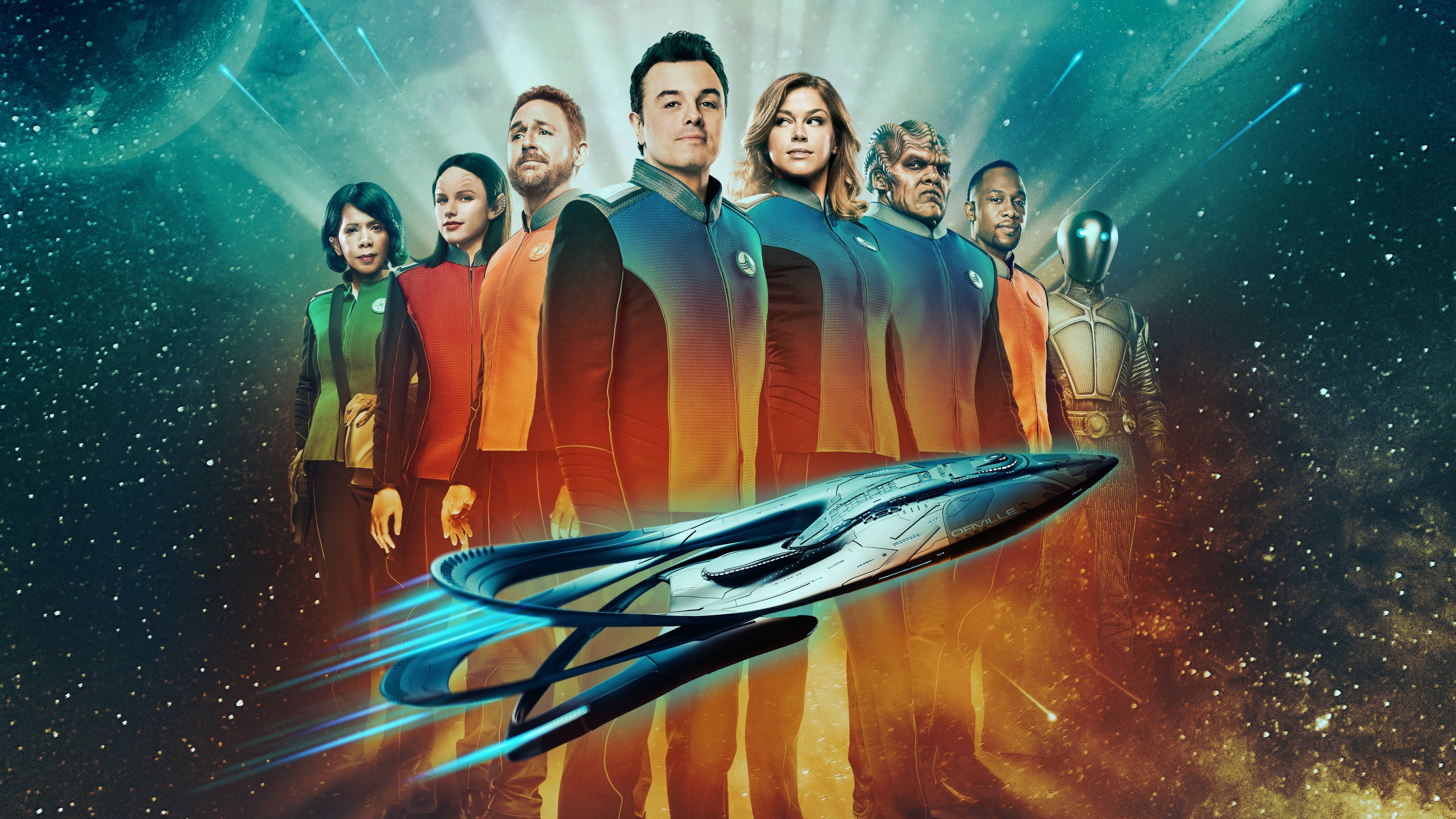 The Orville, TV Series, 4K Ultra HD, Wallpaper, 3840x2160 4K Desktop