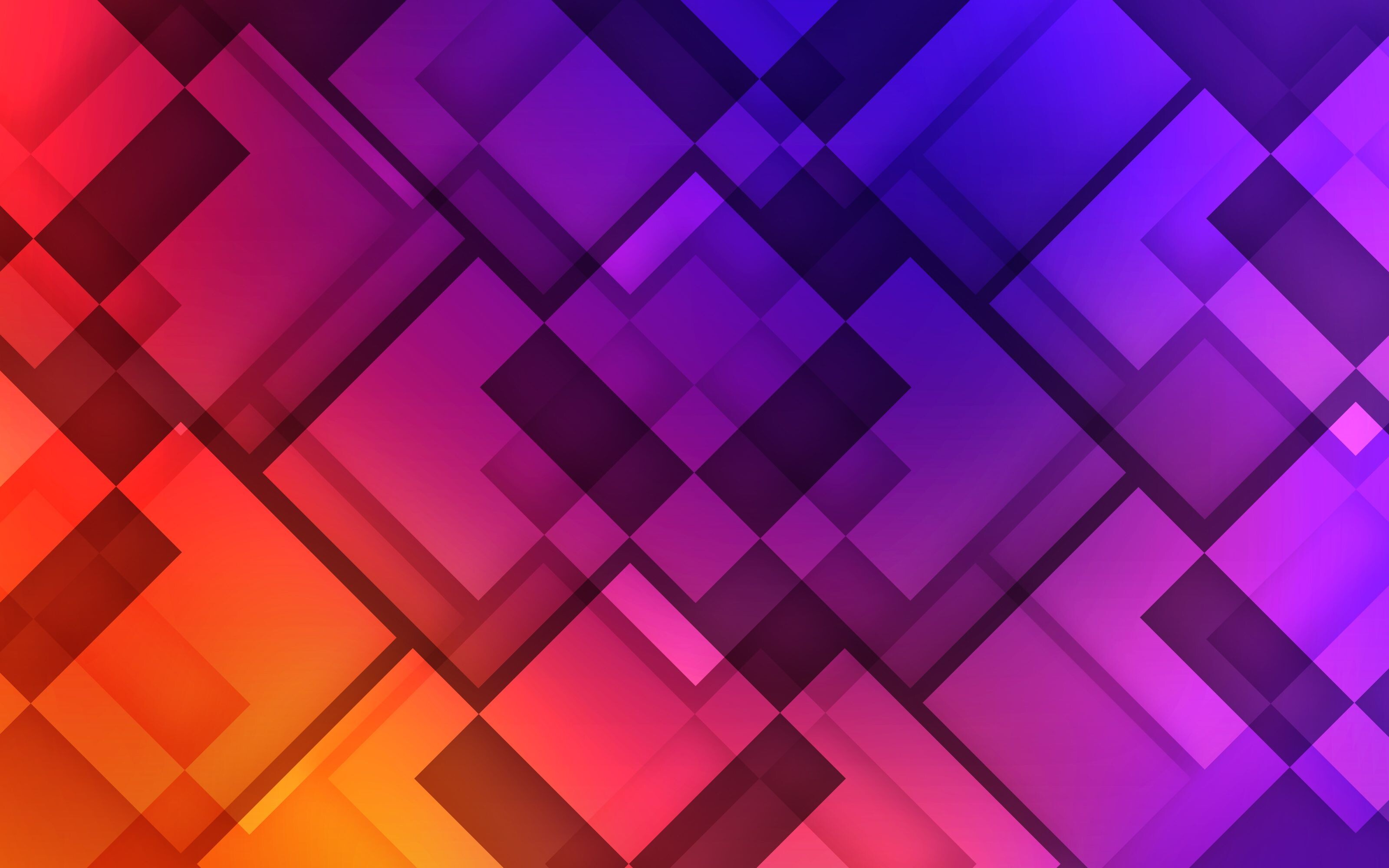 Geometric Abstract, Colorful shapes, Vibrant patterns, Modern art, 3200x2000 HD Desktop