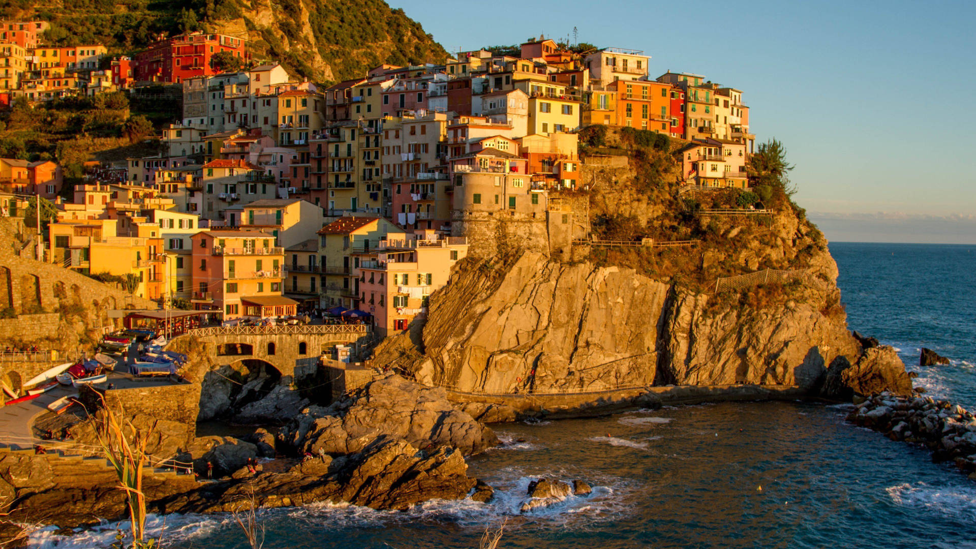 Manarola, For Computer Wallpaper, 1920x1080 Full HD Desktop