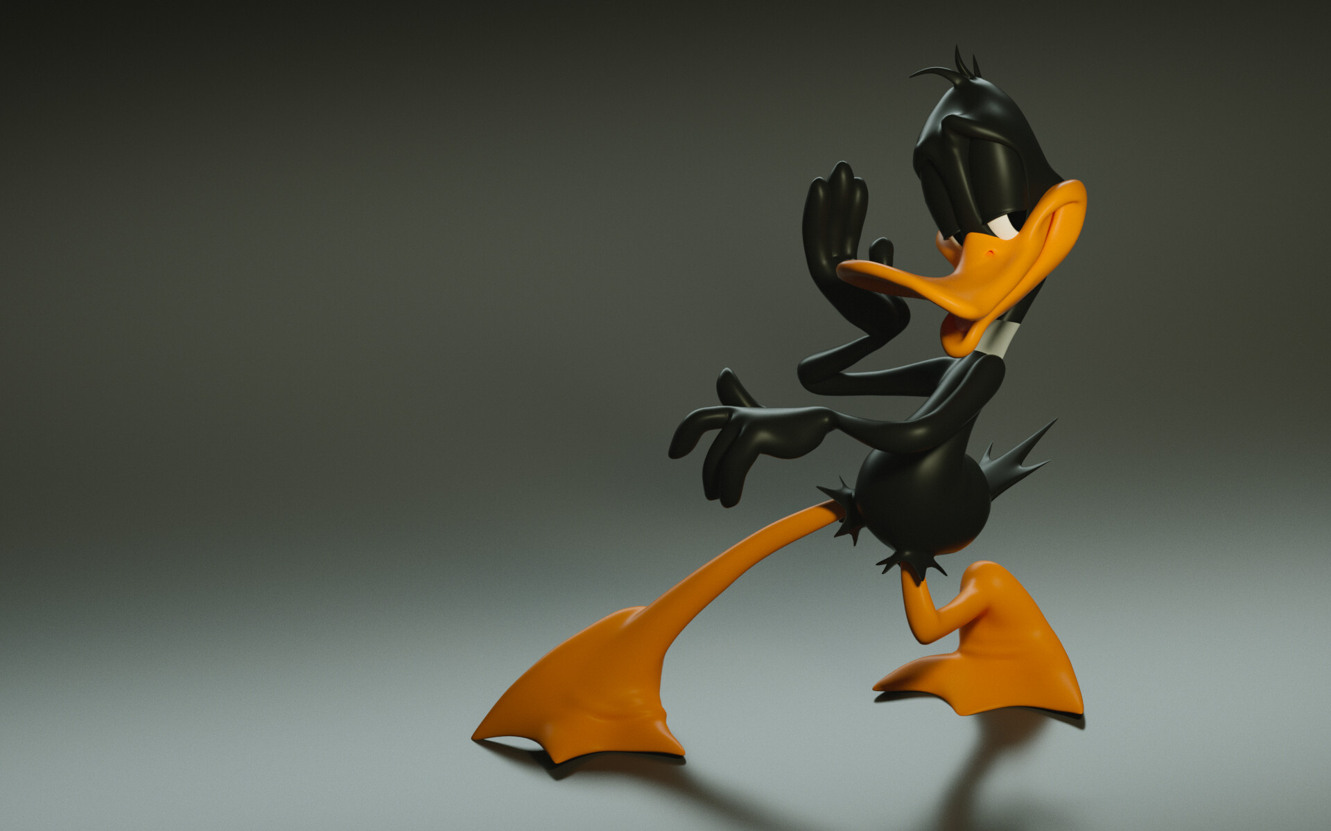 ArtStation, Daffy Duck, Artistic showcase, Creative talent, 1920x1200 HD Desktop