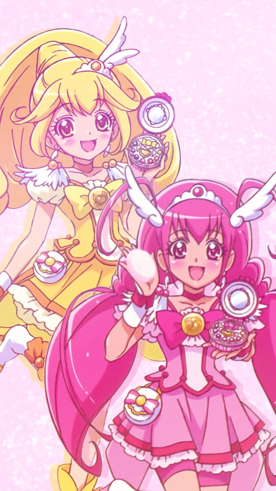 Glitter Force, Cure Happy, Peace wallpapers, Requested, 1080x1920 Full HD Phone