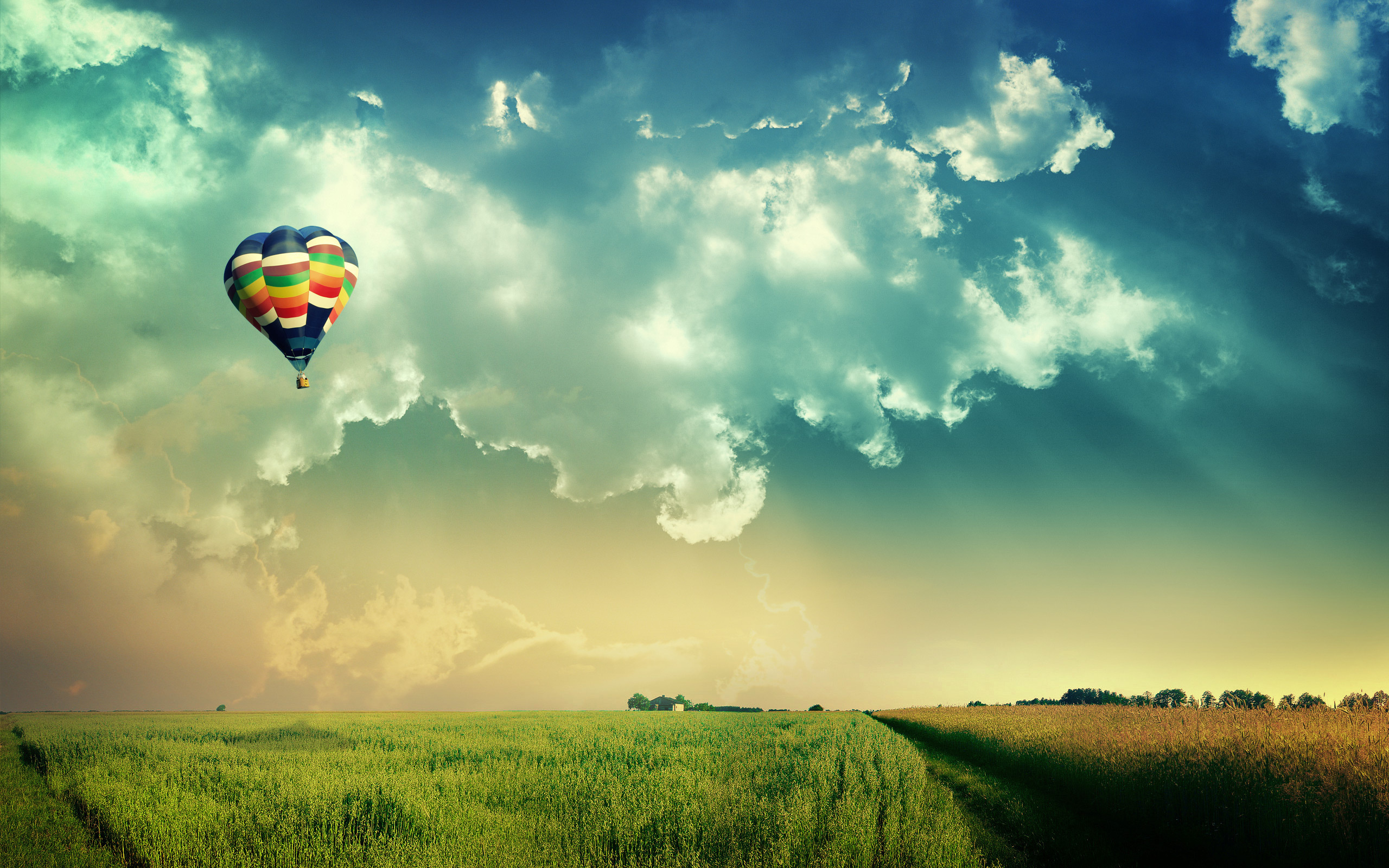 Hot Air Balloon, Beautiful Places, Wallpaper, Fanpop, 2560x1600 HD Desktop