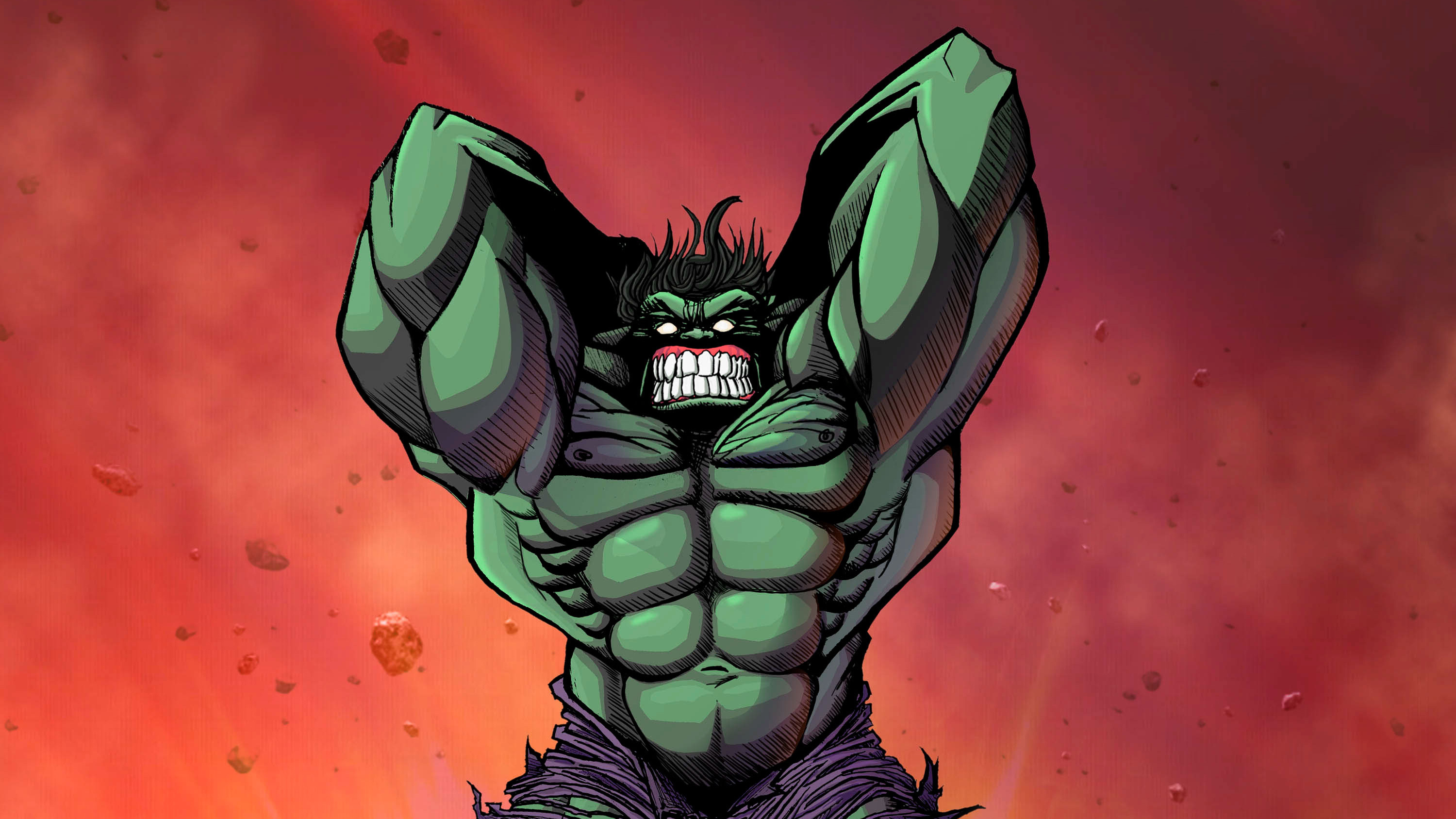 Hulk comic wallpapers, collection, 3000x1690 HD Desktop