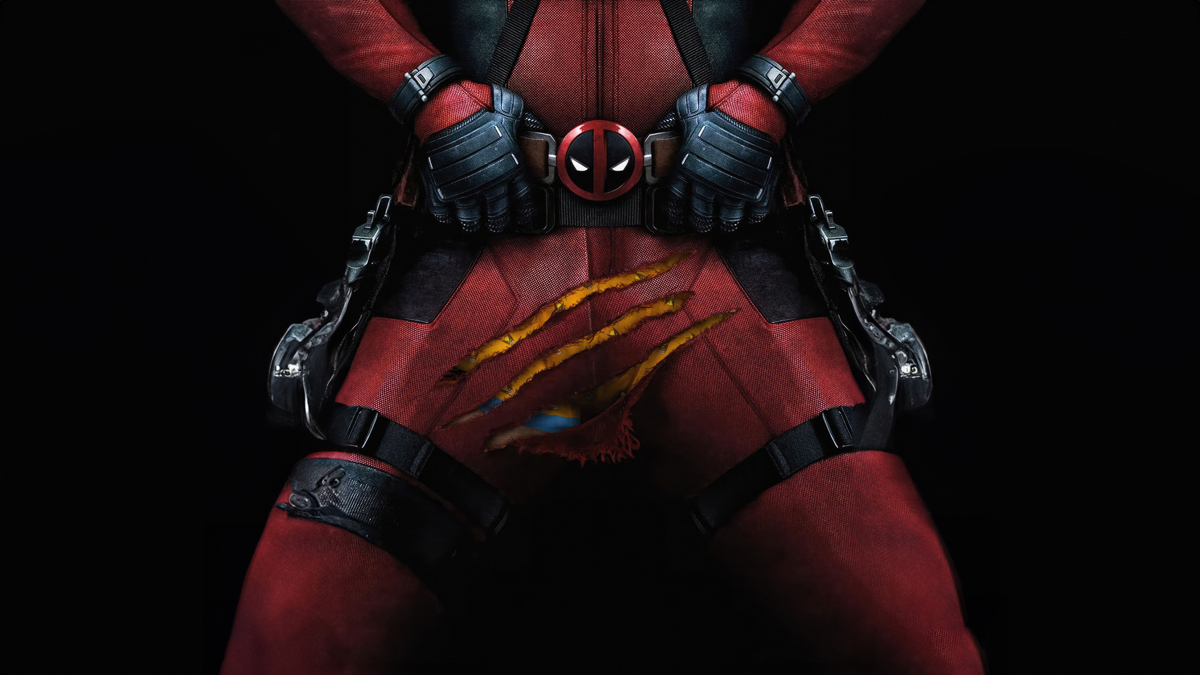 Deadpool, Funny Wallpaper, 3840x2160 4K Desktop