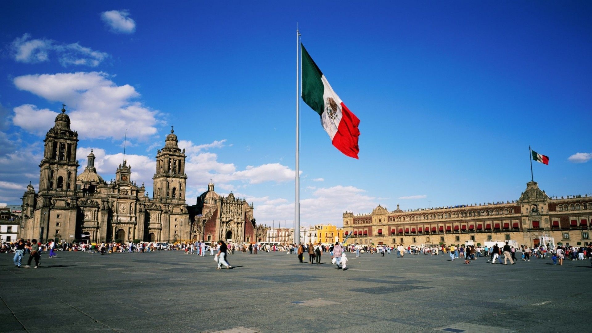 Mexico City Skyline, Architectural beauty, Urban landscapes, City view, 1920x1080 Full HD Desktop