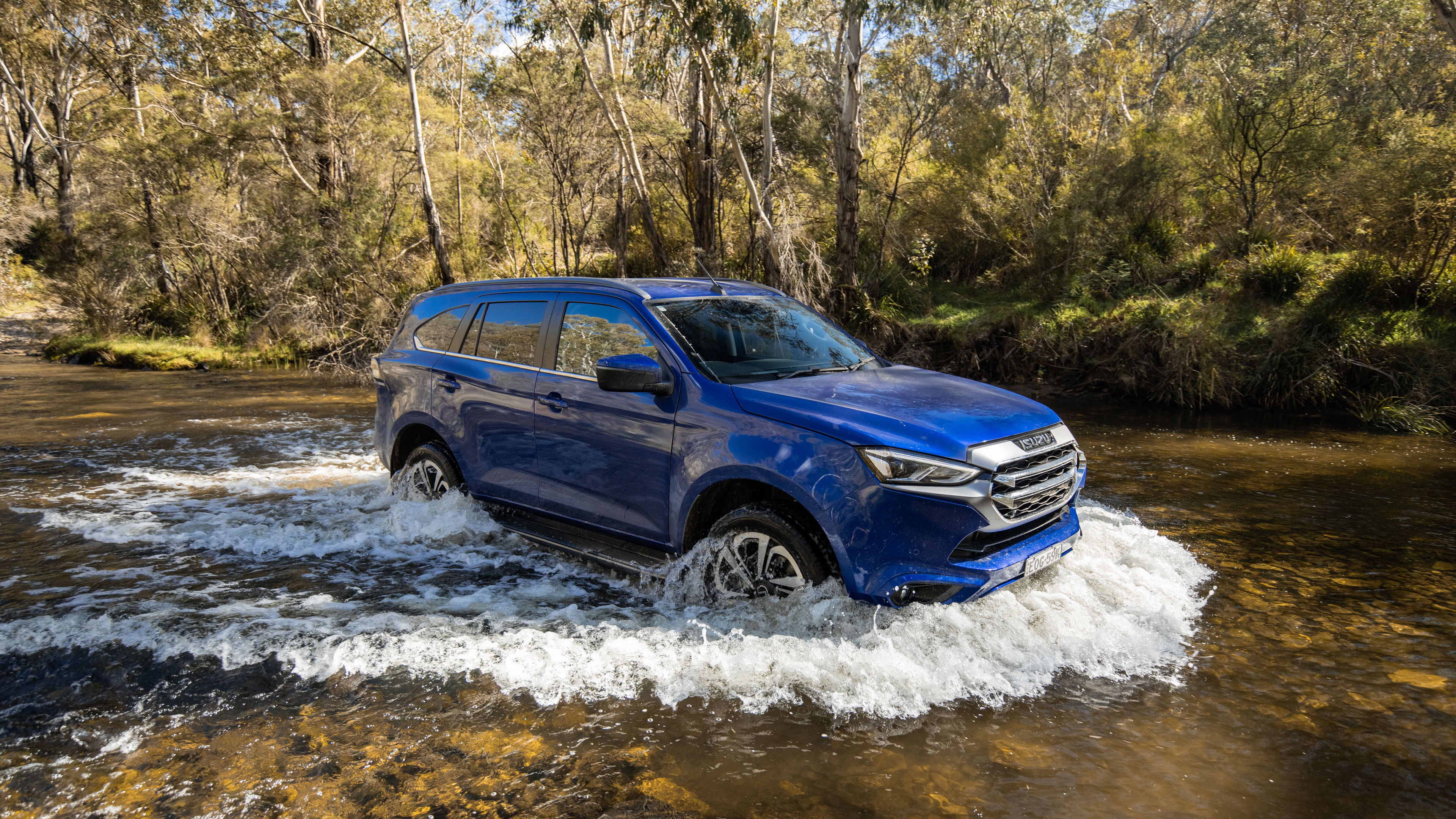 ISUZU MU-X, Auto industry, VFacts 2021 winners, Four wheel drive wagons, 3840x2160 4K Desktop