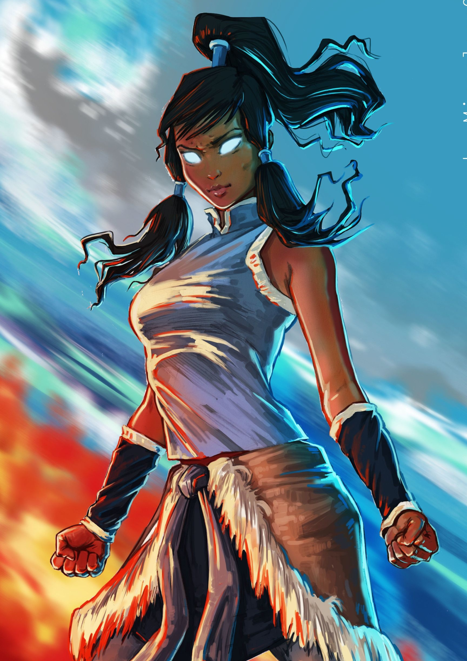 Korra, Anime, Avatar, Legend, 1920x2720 HD Phone