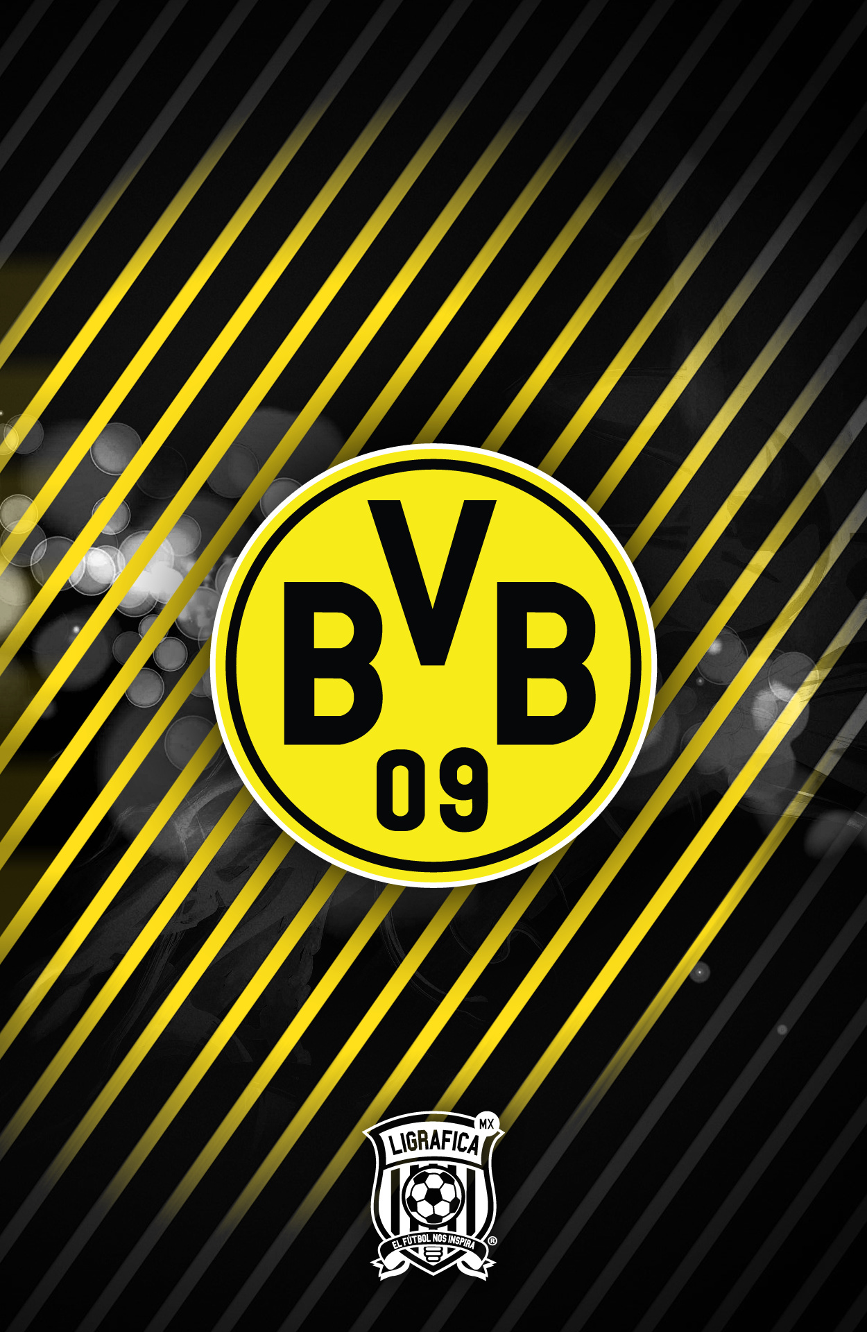 Ligraficamx Borussia Dortmund, BVB Dortmund, Football club, 1250x1920 HD Phone