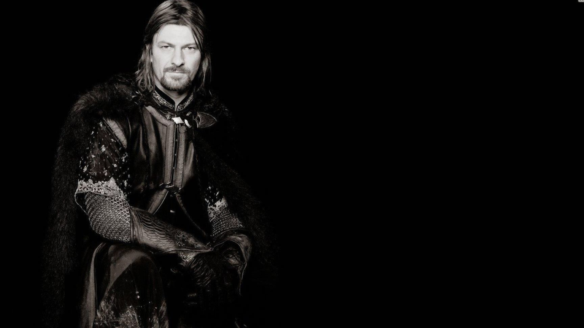 Monochrome, Boromir Wallpaper, 1920x1080 Full HD Desktop