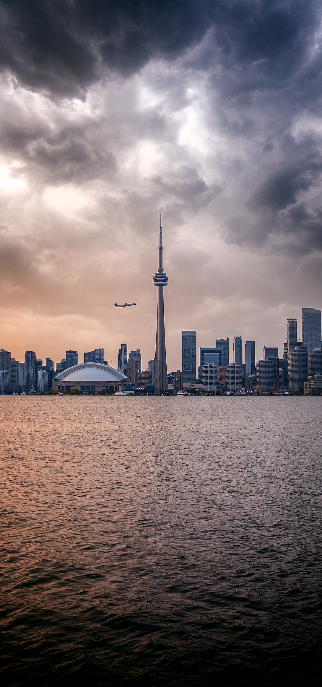 Toronto Skyline, Travels, Phone wallpaper, 075, 1080x2300 HD Phone