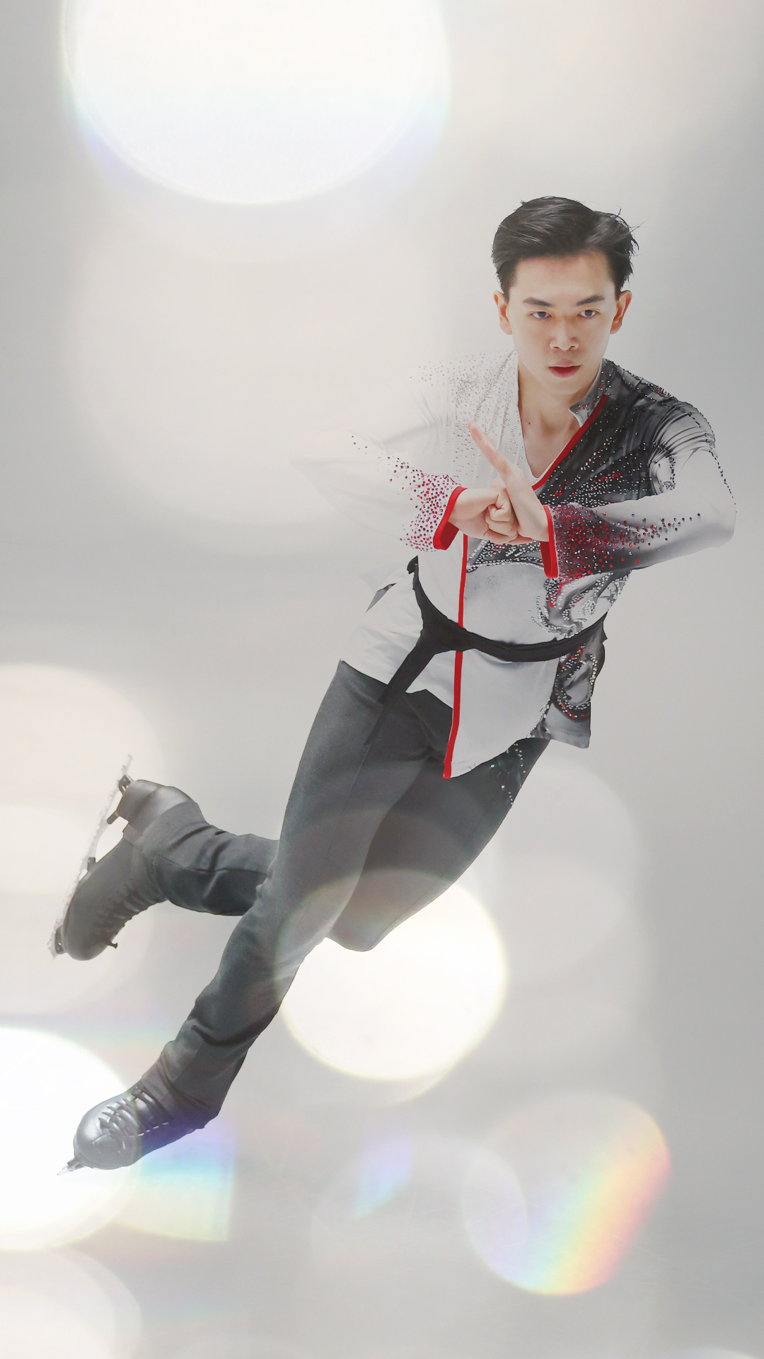 Vincent Zhou, USA figure skating team, Beijing, Athletes, 1080x1920 Full HD Phone