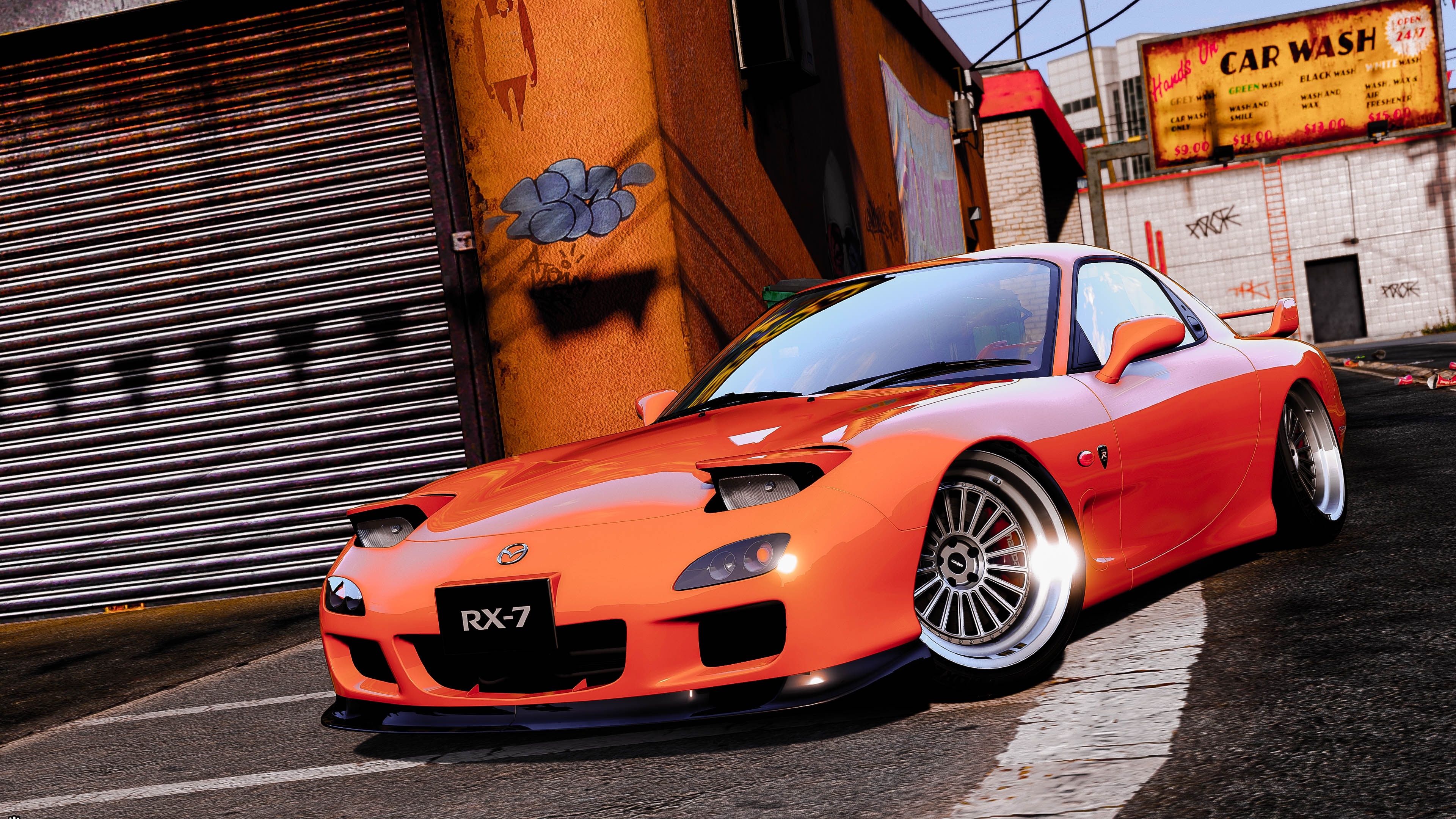 RX-7 GTA, Mazda RX Wallpaper, 3840x2160 4K Desktop