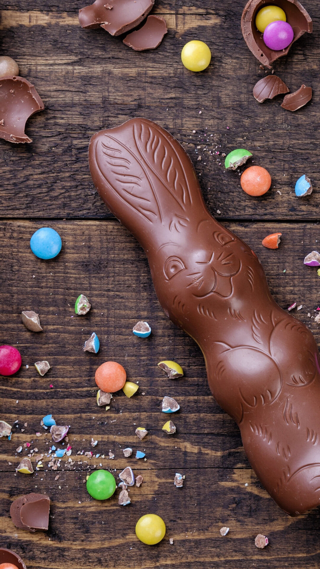 Mouthwatering chocolate bunny, Luscious Easter eggs, Decadent temptation, Indulgent delights, 1080x1920 Full HD Phone