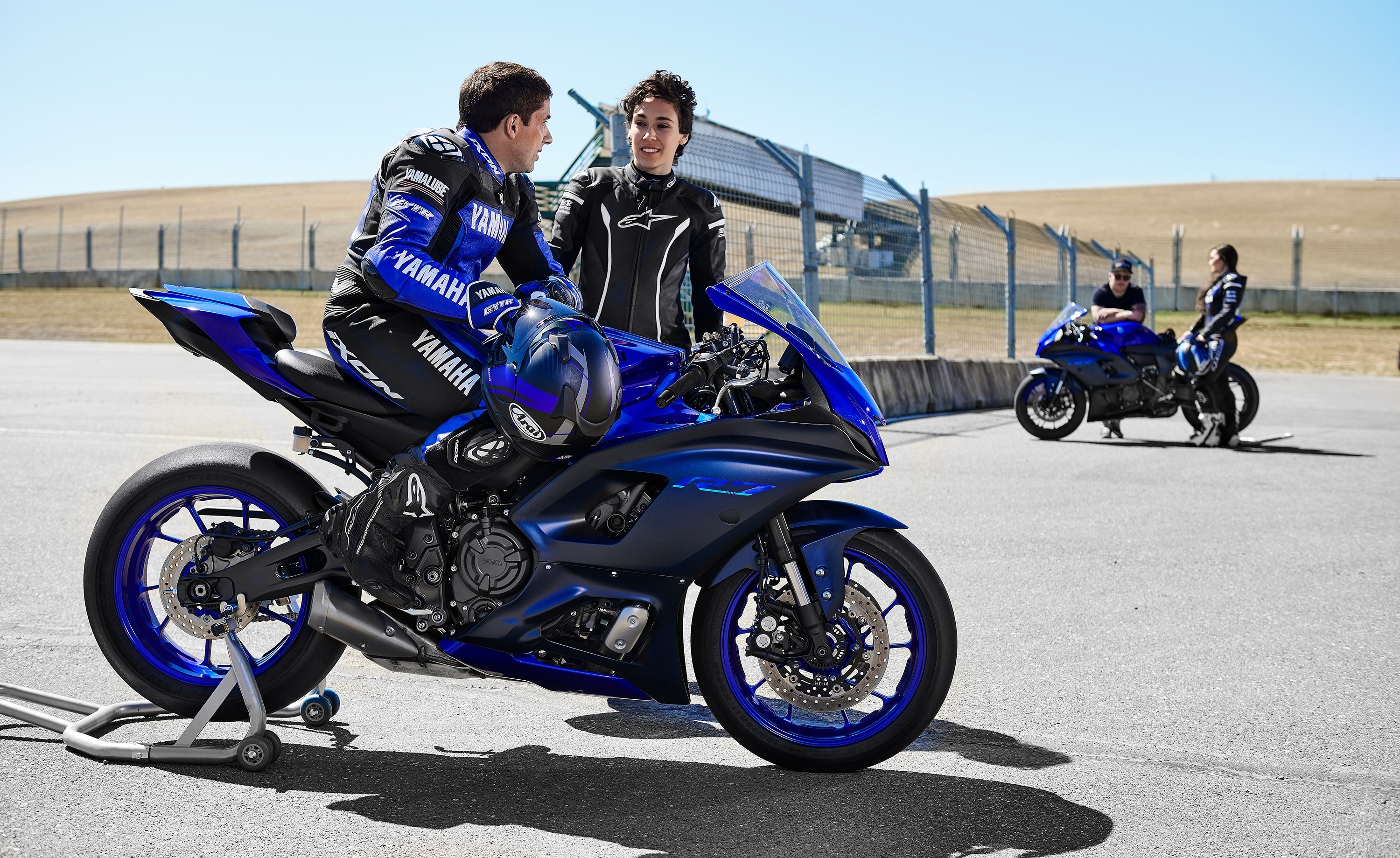 Yamaha YZF-R7, Racing powerhouse, Sleek design, Track-ready, 3000x1840 HD Desktop