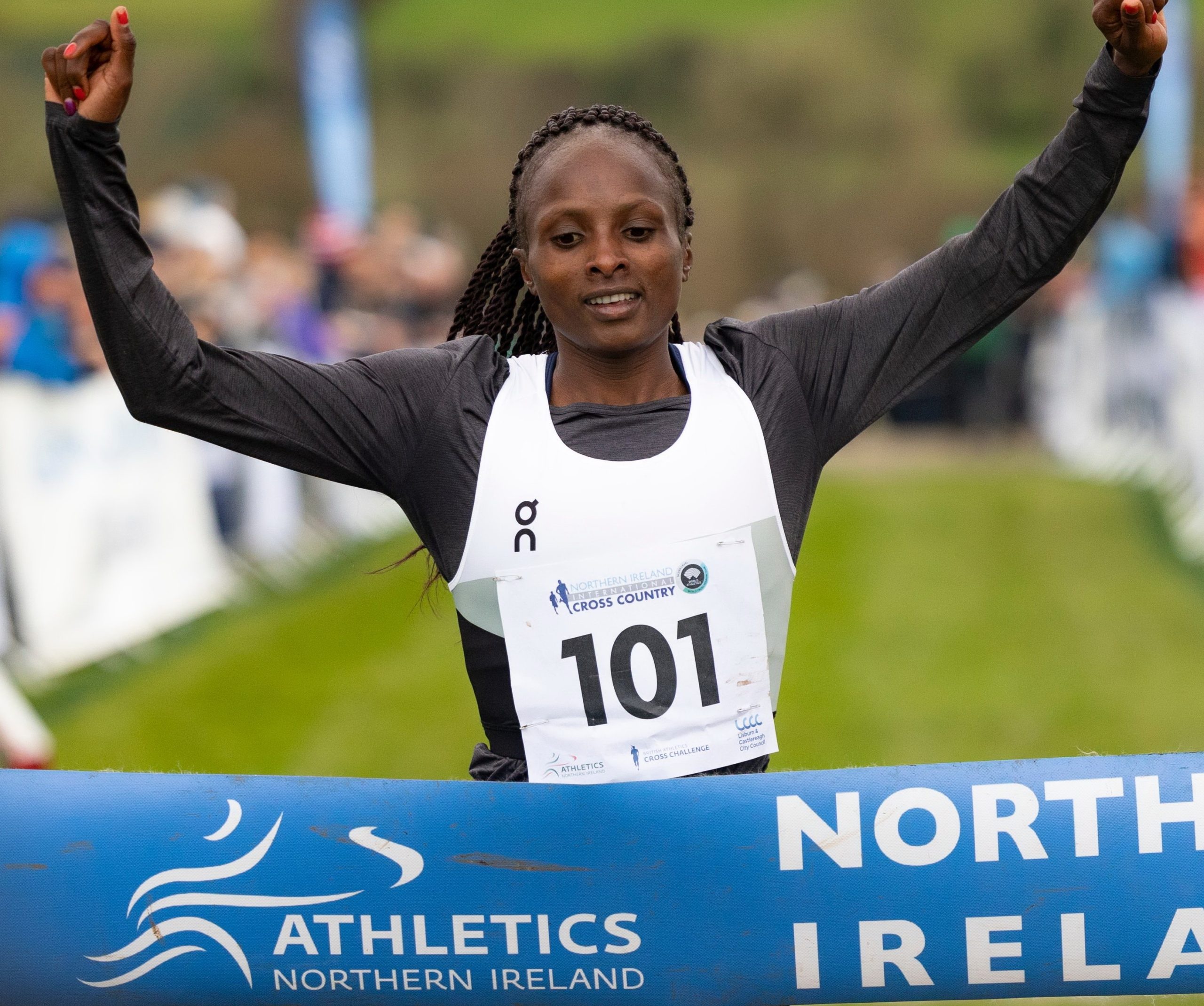 Belfast 2022, Hellen Obiri Wallpaper, 2560x2140 HD Desktop