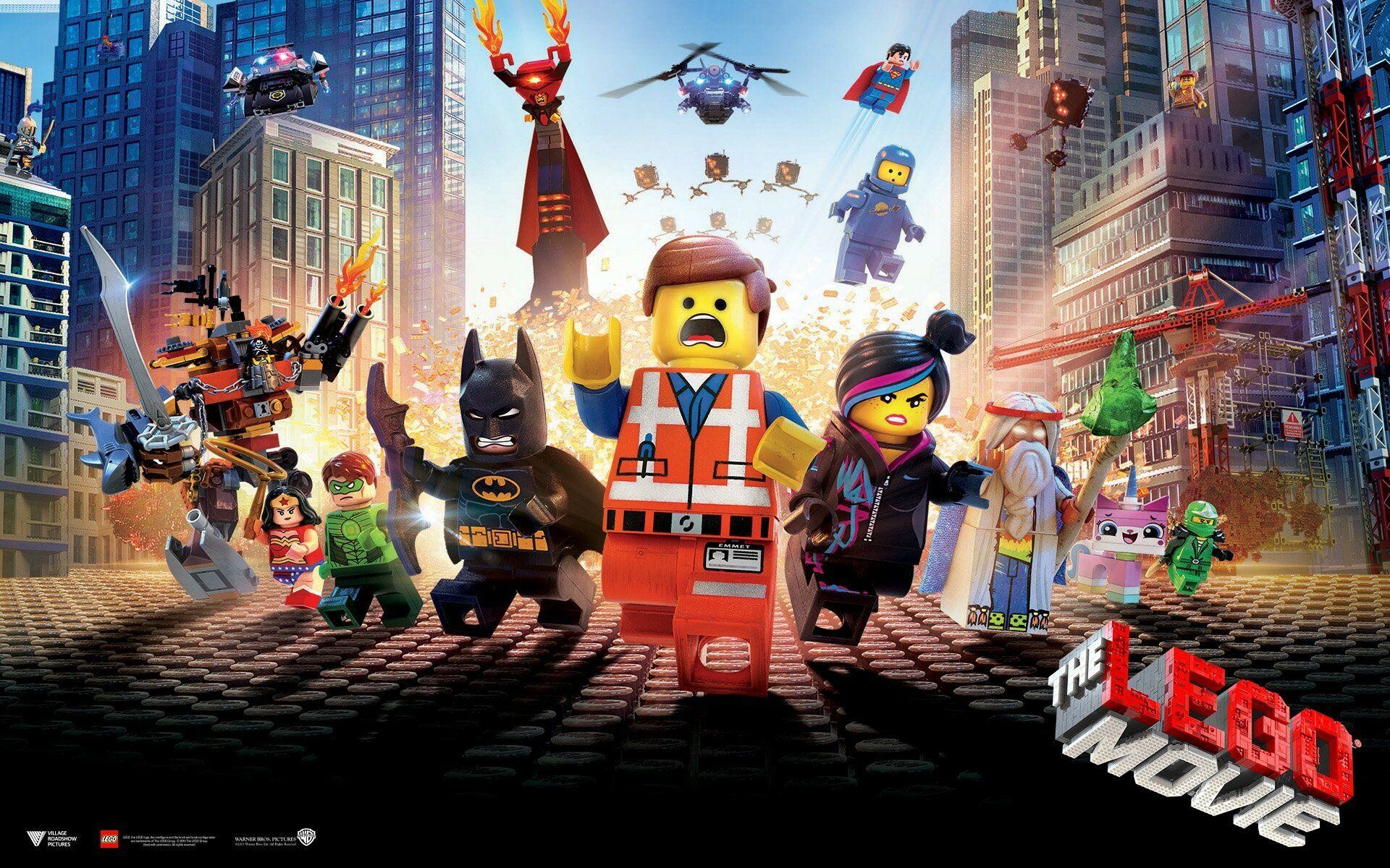 The Lego Movie, Animation film, Building blocks, Bricks and fun, 1920x1200 HD Desktop