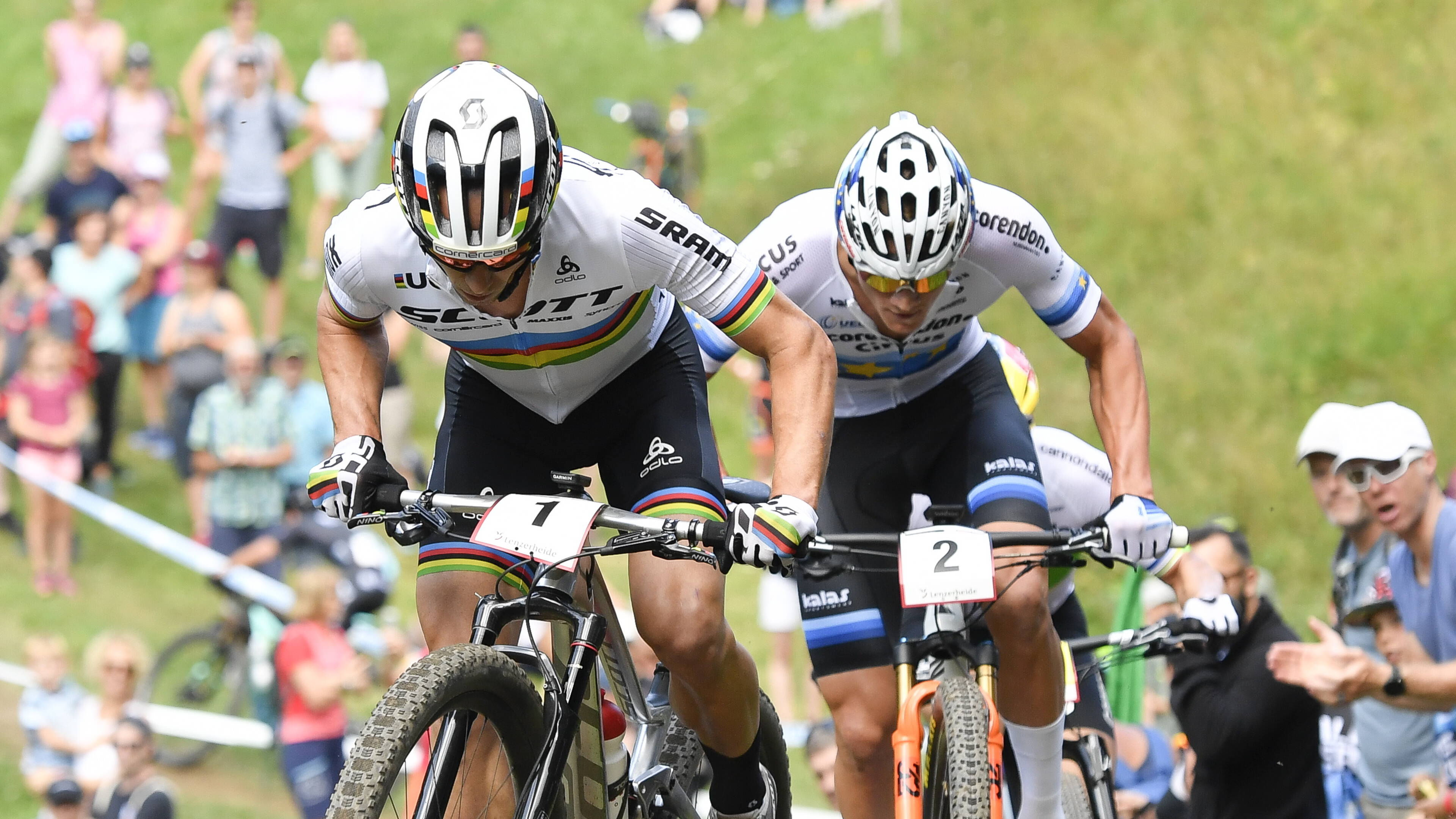 Nino Schurter's world cups, Road to Tokyo, Twee wereldbekers, 3840x2160 4K Desktop