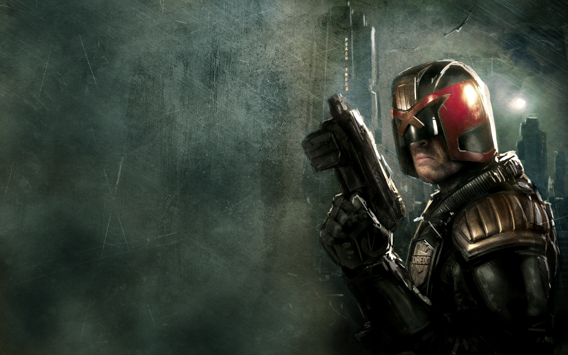 Dredd 2012 movie, Post-apocalyptic world, Action-packed adventure, Urban wasteland, 1920x1200 HD Desktop