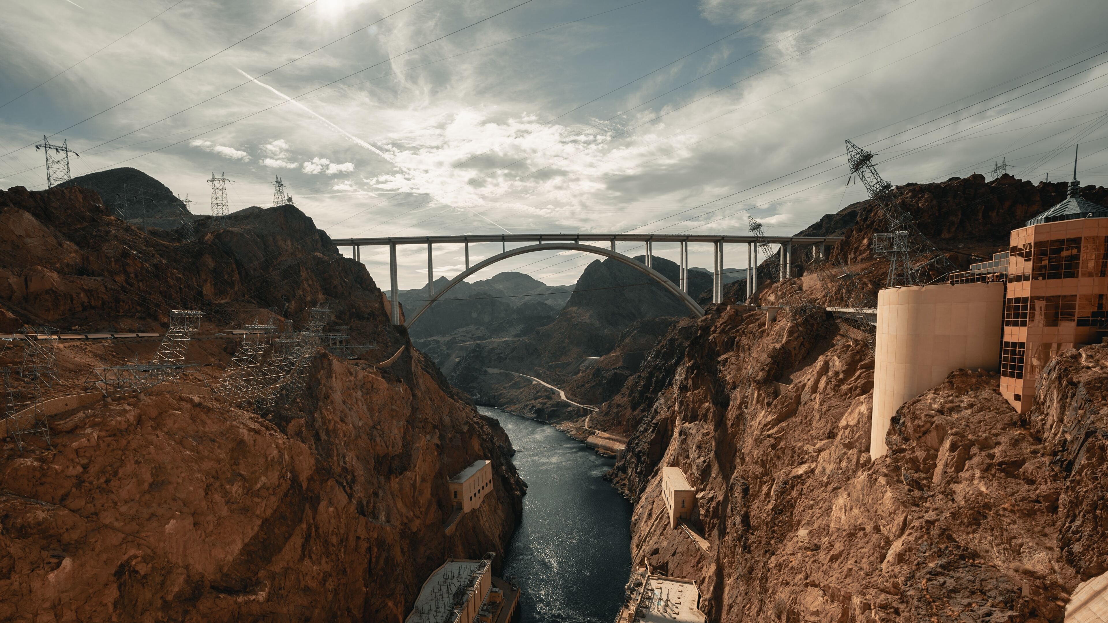 Hoover Dam wallpapers, Resolution: 4K, 3840x2160 4K Desktop