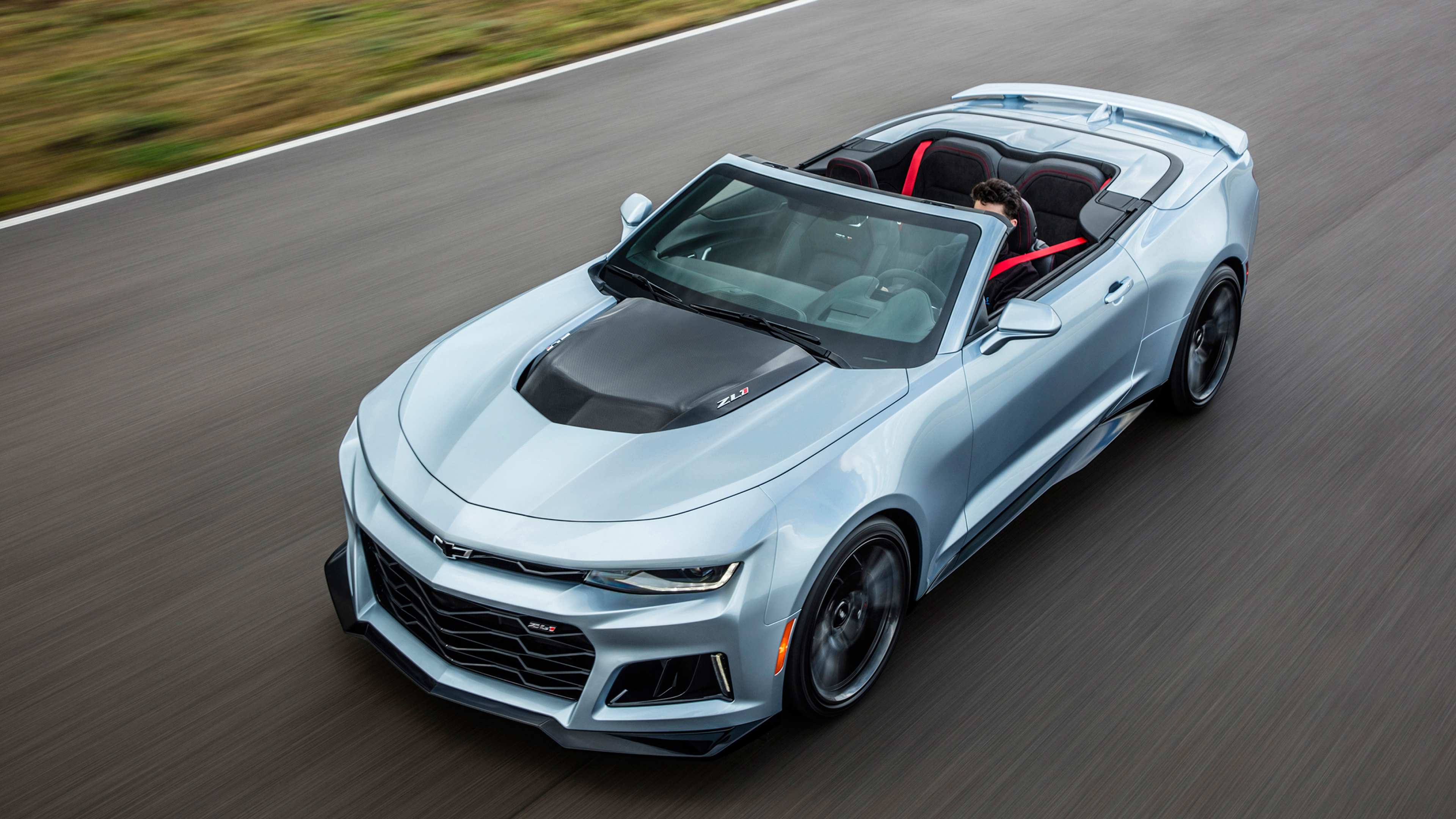 Convertible Top View, Camaro ZL1 Wallpaper, 3840x2160 4K Desktop