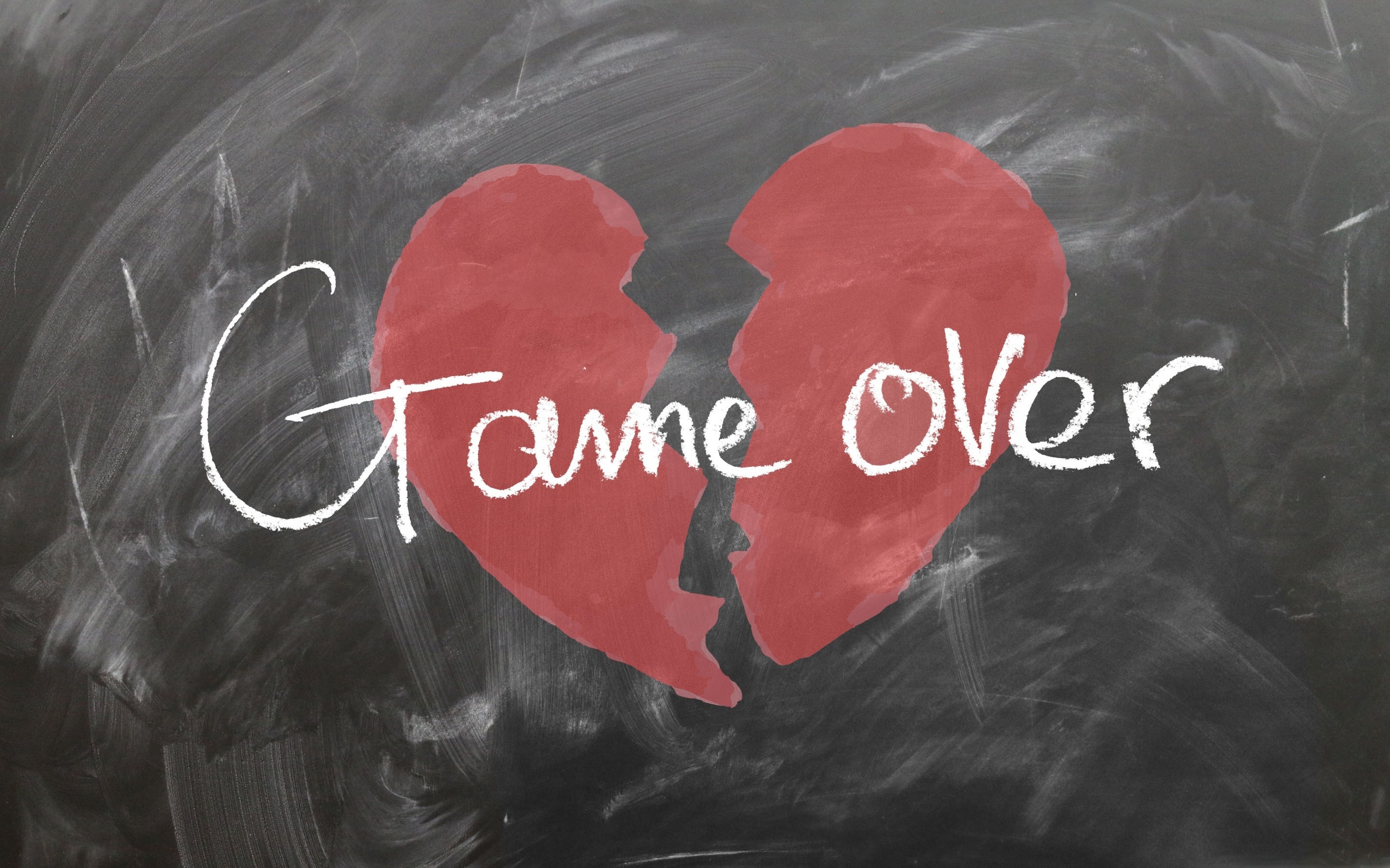 Game Over, Love theme, Macbook Air wallpaper, Download option, 2880x1800 HD Desktop