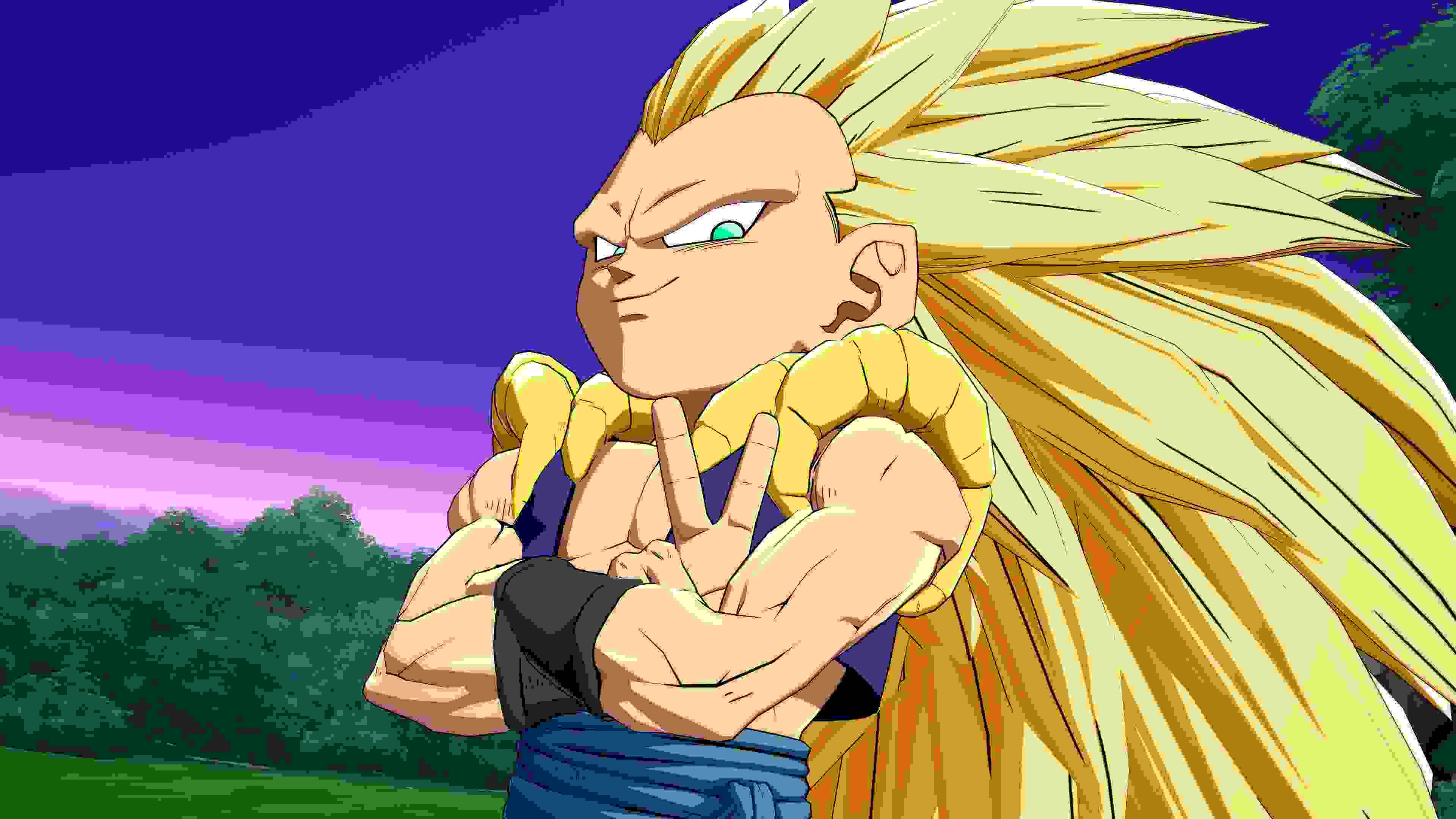 Gotenks, 4K and 8K resolution, Dragon Ball wallpaper, 3840x2160 4K Desktop