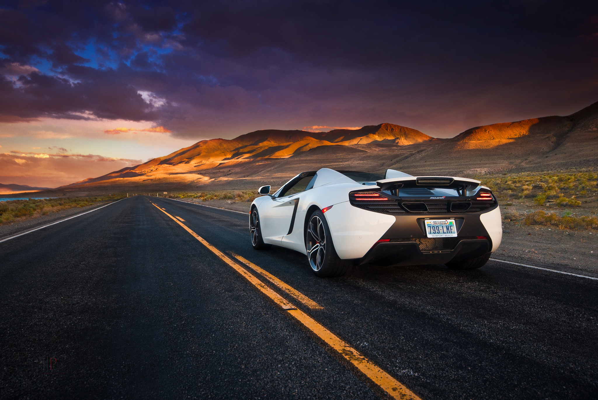 McLaren 12C, Sports car, High-definition wallpaper, Convertible model, 2050x1380 HD Desktop