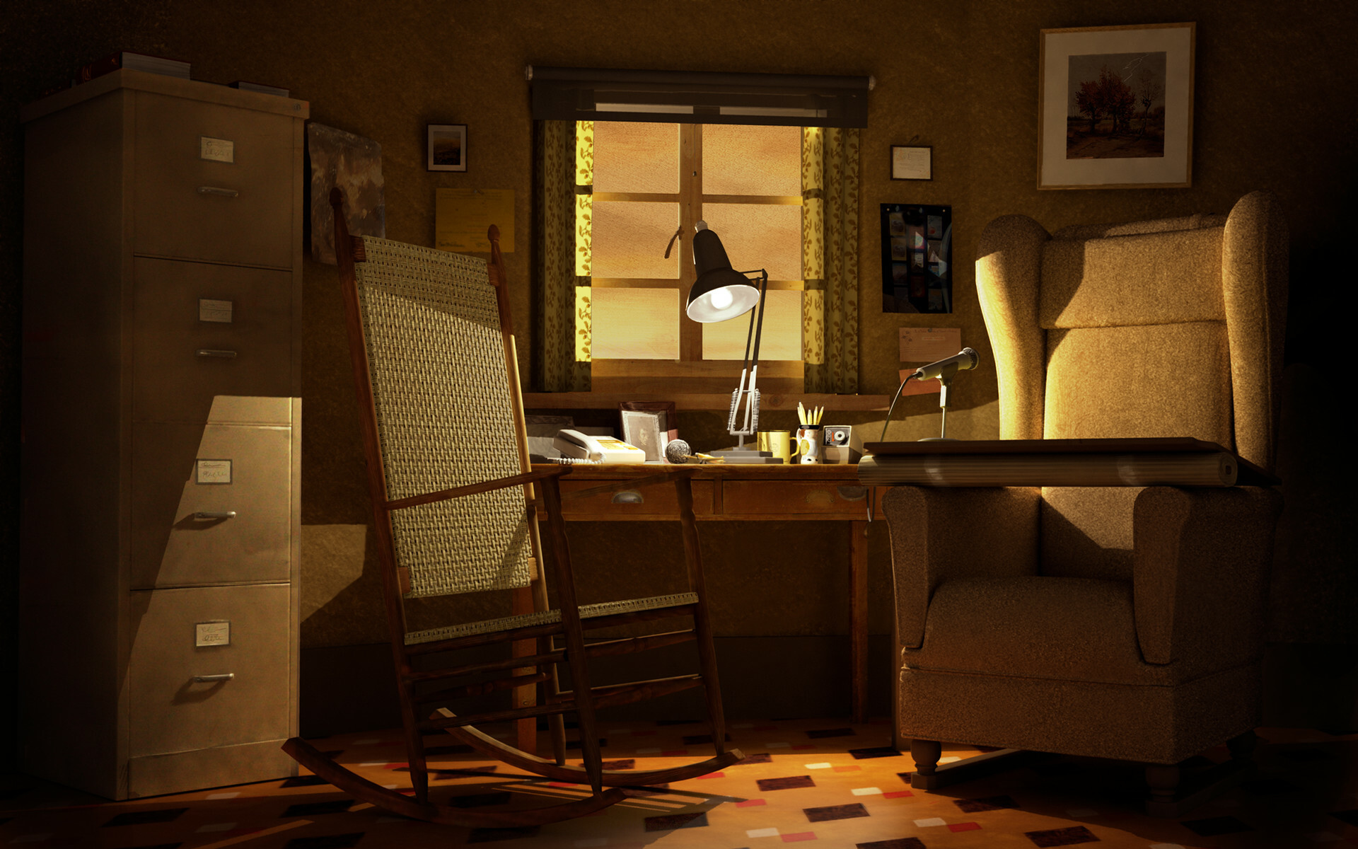 Fox's apartment, Fantastic Mr. Fox Wallpaper, 1920x1200 HD Desktop